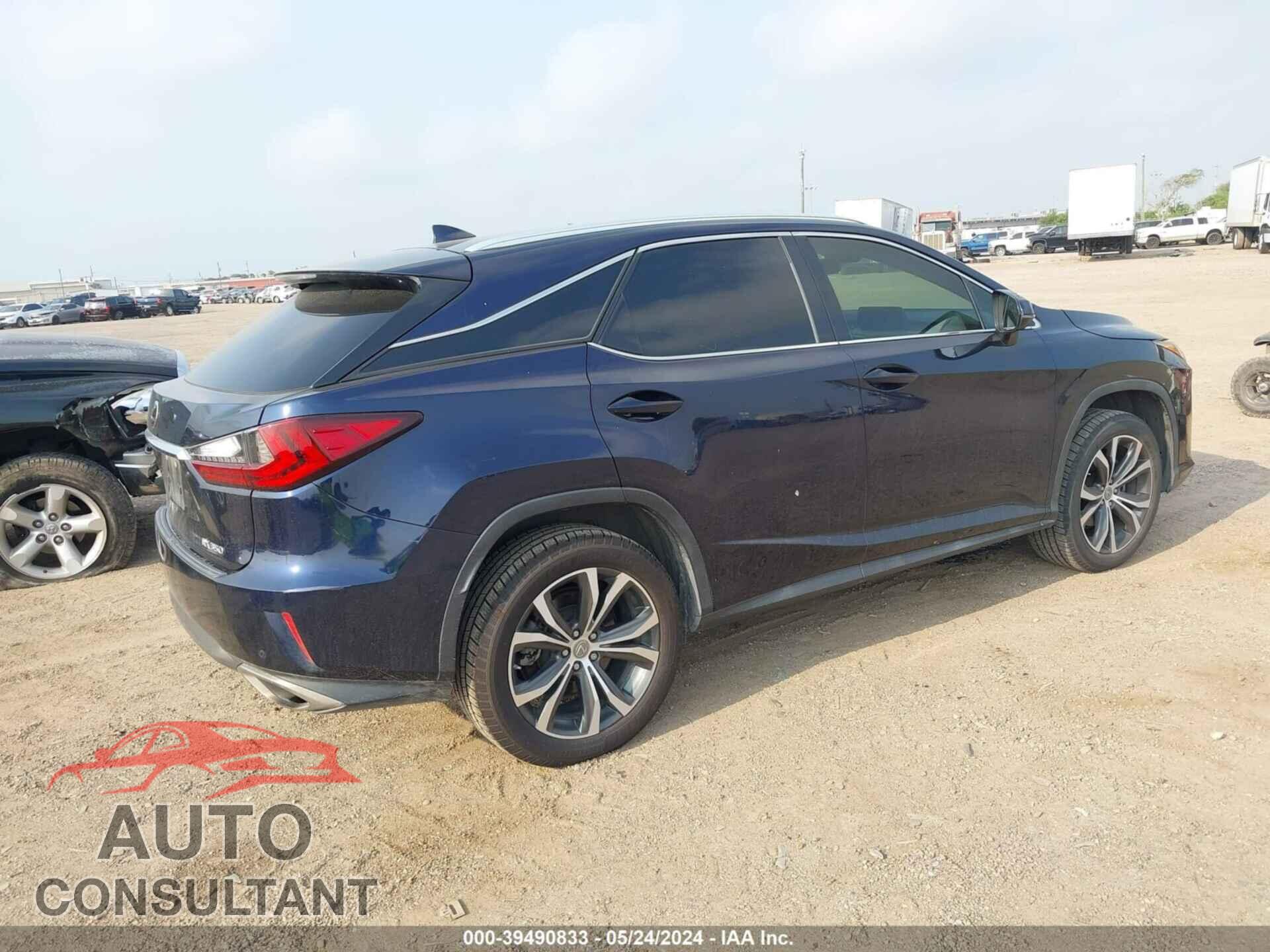 LEXUS RX 2017 - 2T2ZZMCA7HC047919