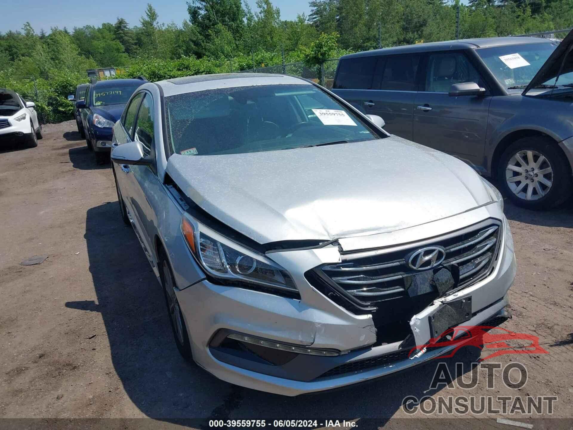 HYUNDAI SONATA 2017 - 5NPE34AF6HH499375