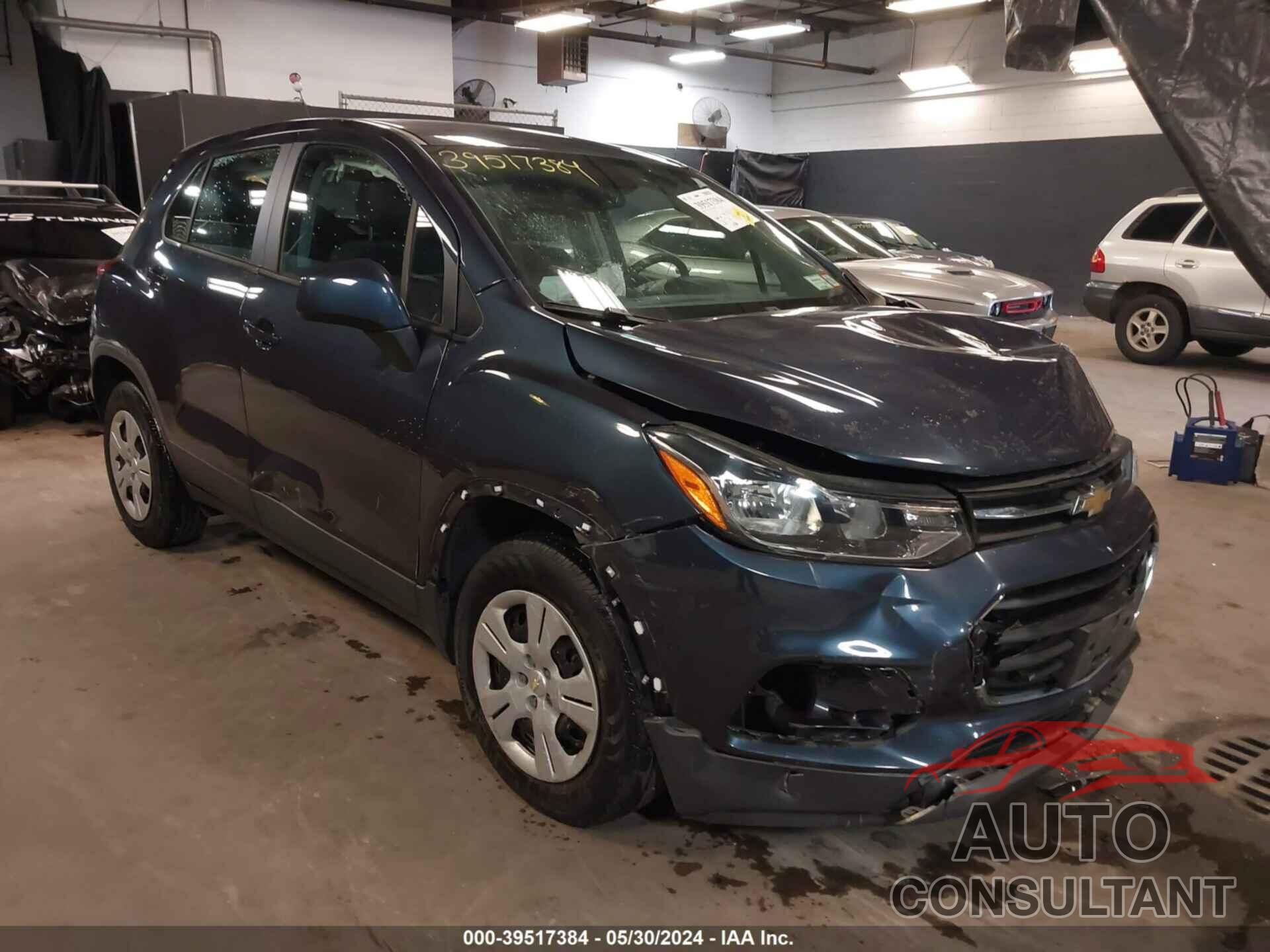 CHEVROLET TRAX 2018 - 3GNCJKSB1JL405283