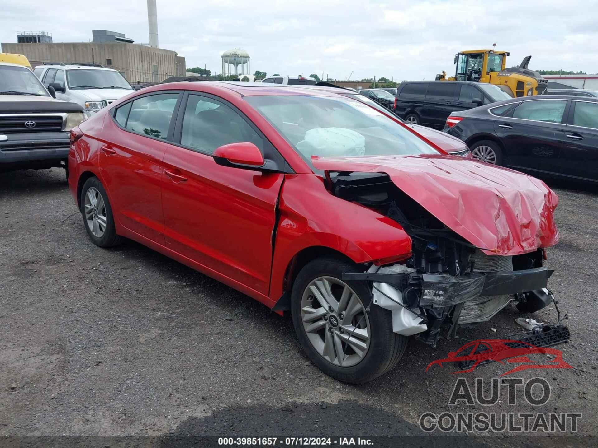 HYUNDAI ELANTRA 2020 - 5NPD84LF7LH615637