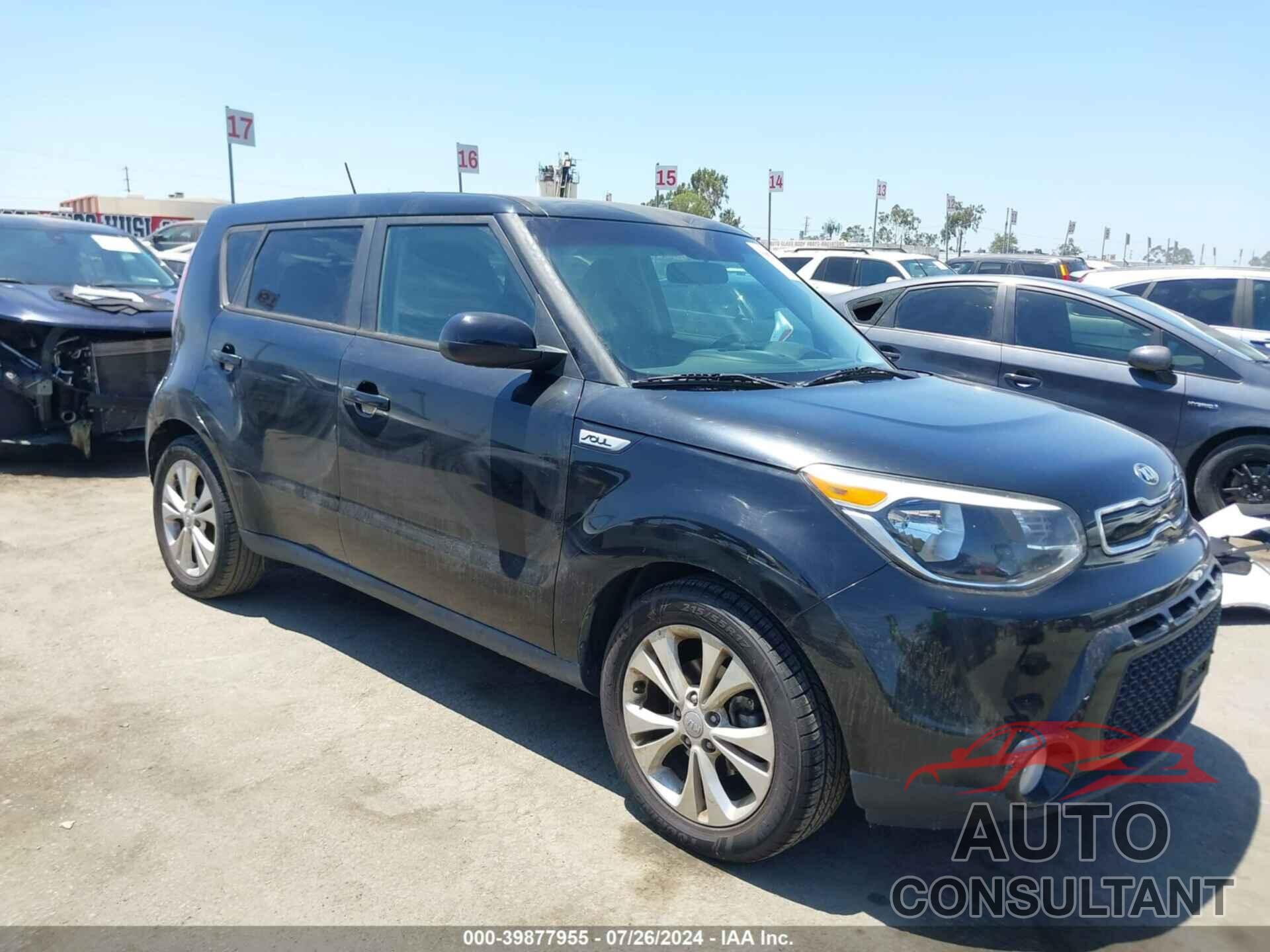 KIA SOUL 2016 - KNDJP3A55G7830891