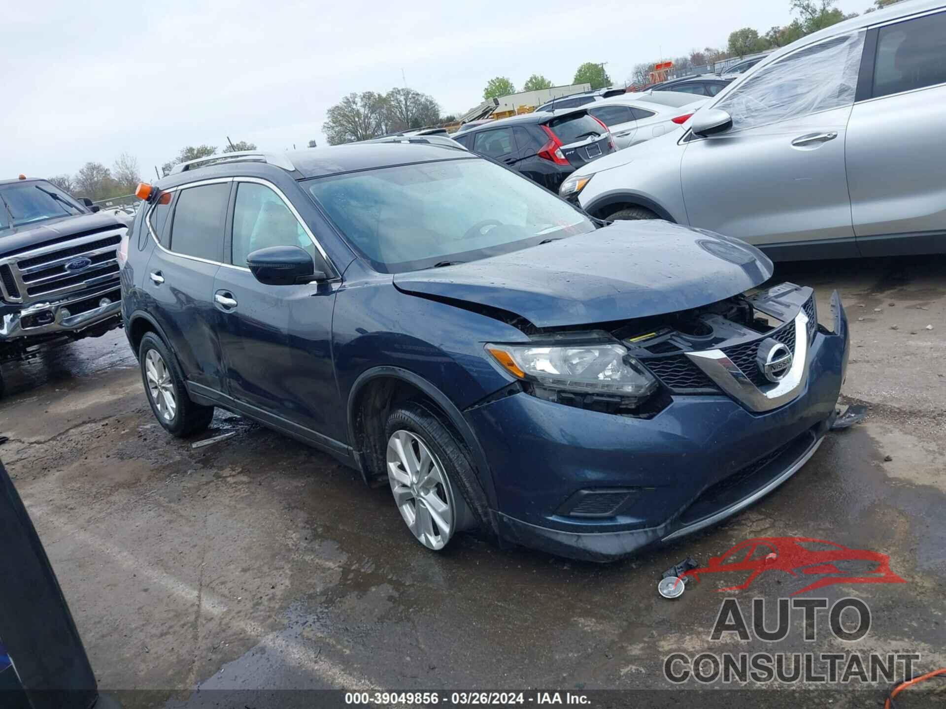 NISSAN ROGUE 2016 - 5N1AT2MT5GC847788