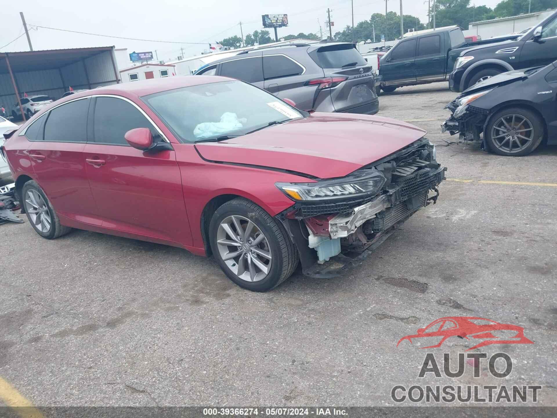 HONDA ACCORD 2021 - 1HGCV1F13MA057184