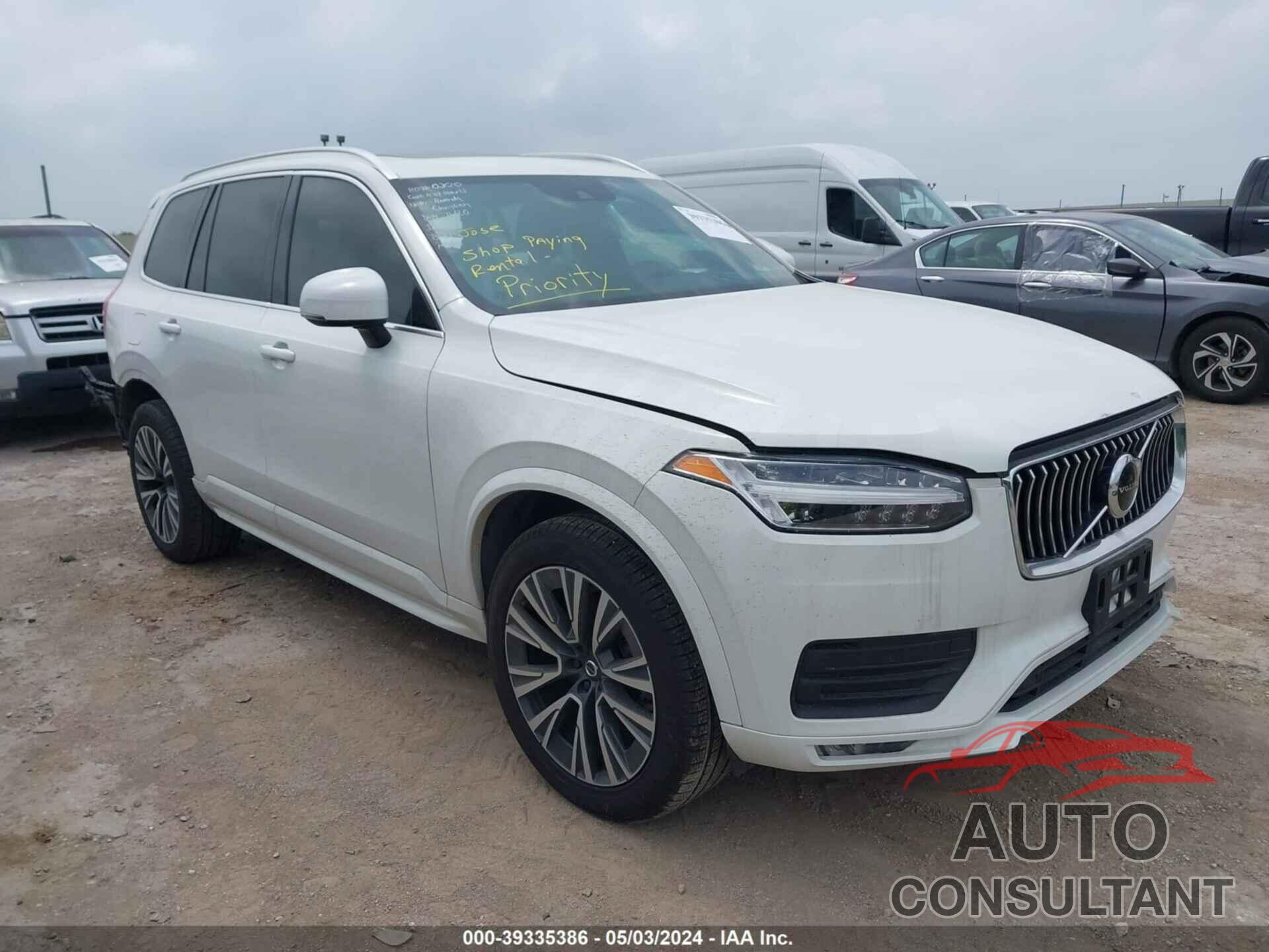 VOLVO XC90 2020 - YV4102CK8L1601651