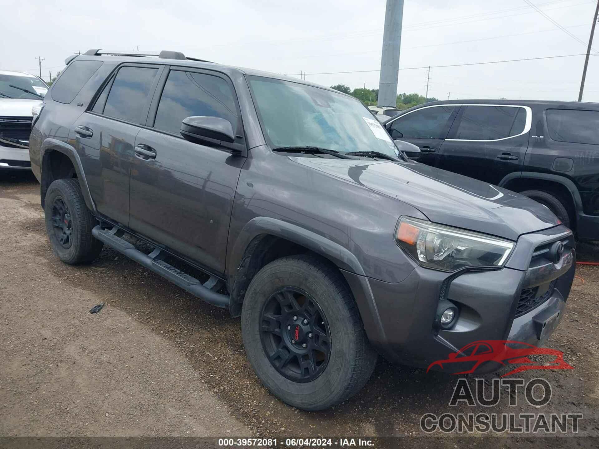 TOYOTA 4RUNNER 2021 - JTEEU5JR7M5238226