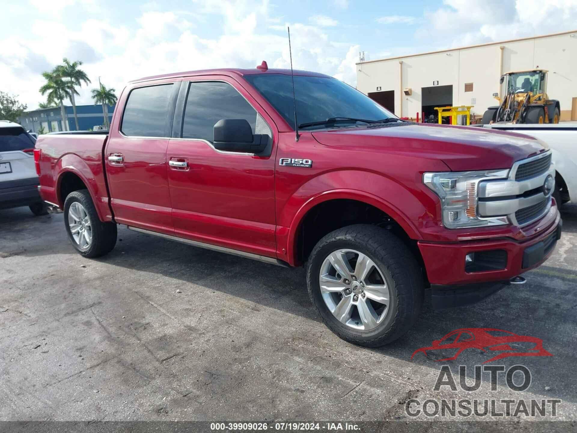 FORD F-150 2018 - 1FTEW1E52JFA57071