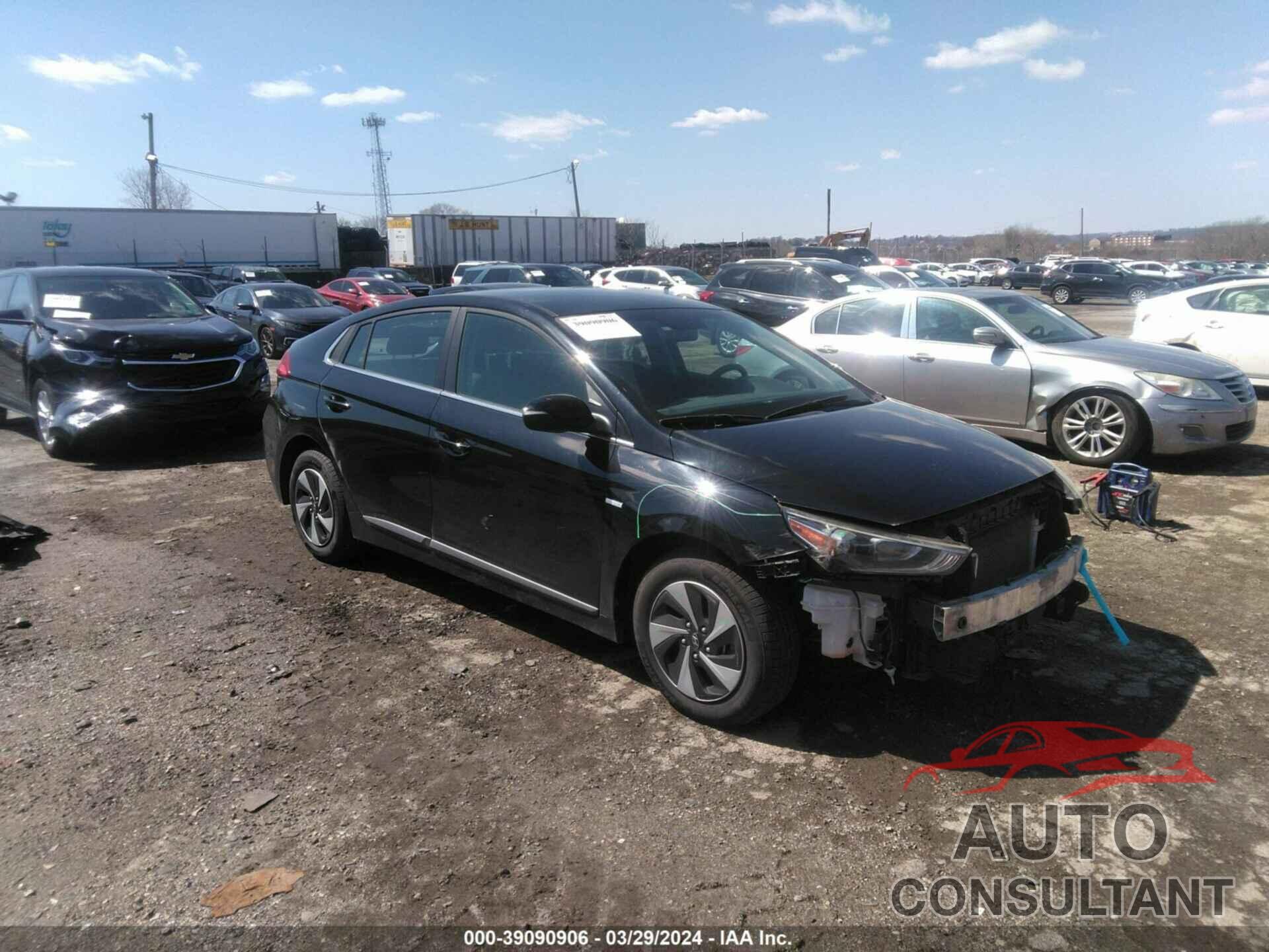 HYUNDAI IONIQ HYBRID 2017 - KMHC75LC1HU028708