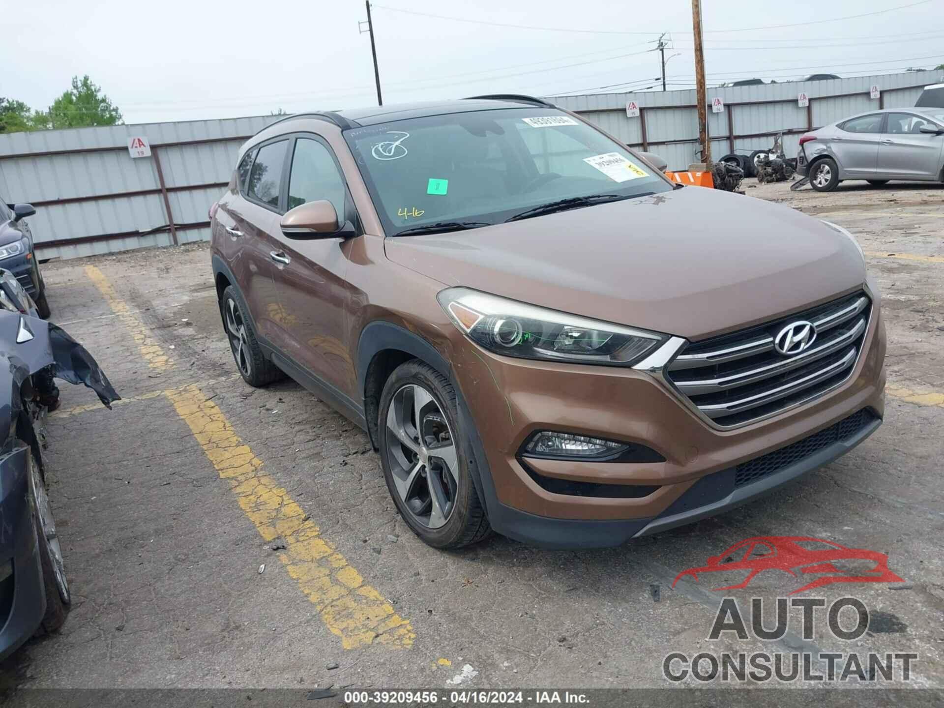 HYUNDAI TUCSON 2016 - KM8J33A22GU085127