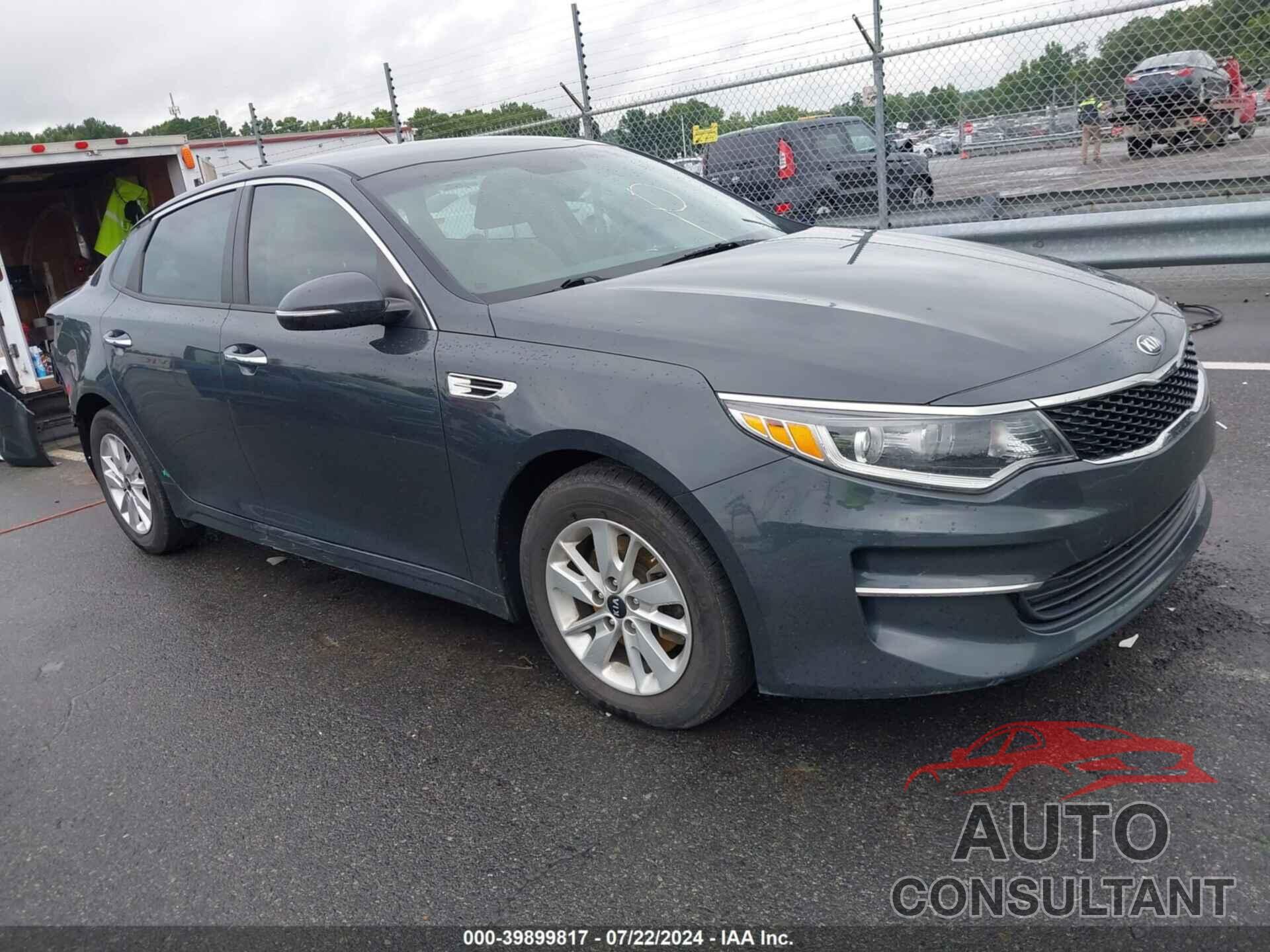 KIA OPTIMA 2016 - KNAGT4L31G5070703