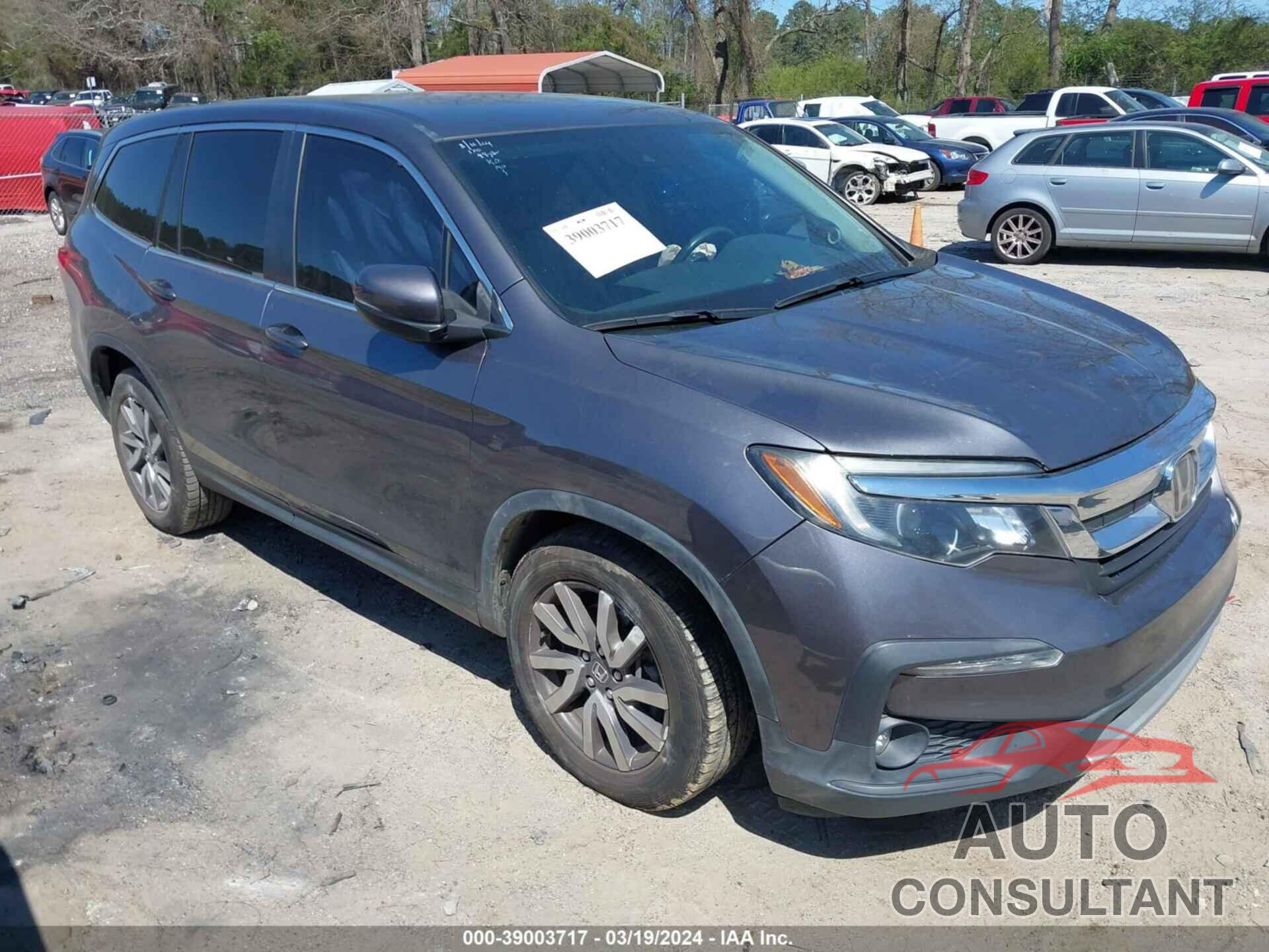 HONDA PILOT 2019 - 5FNYF5H38KB014973