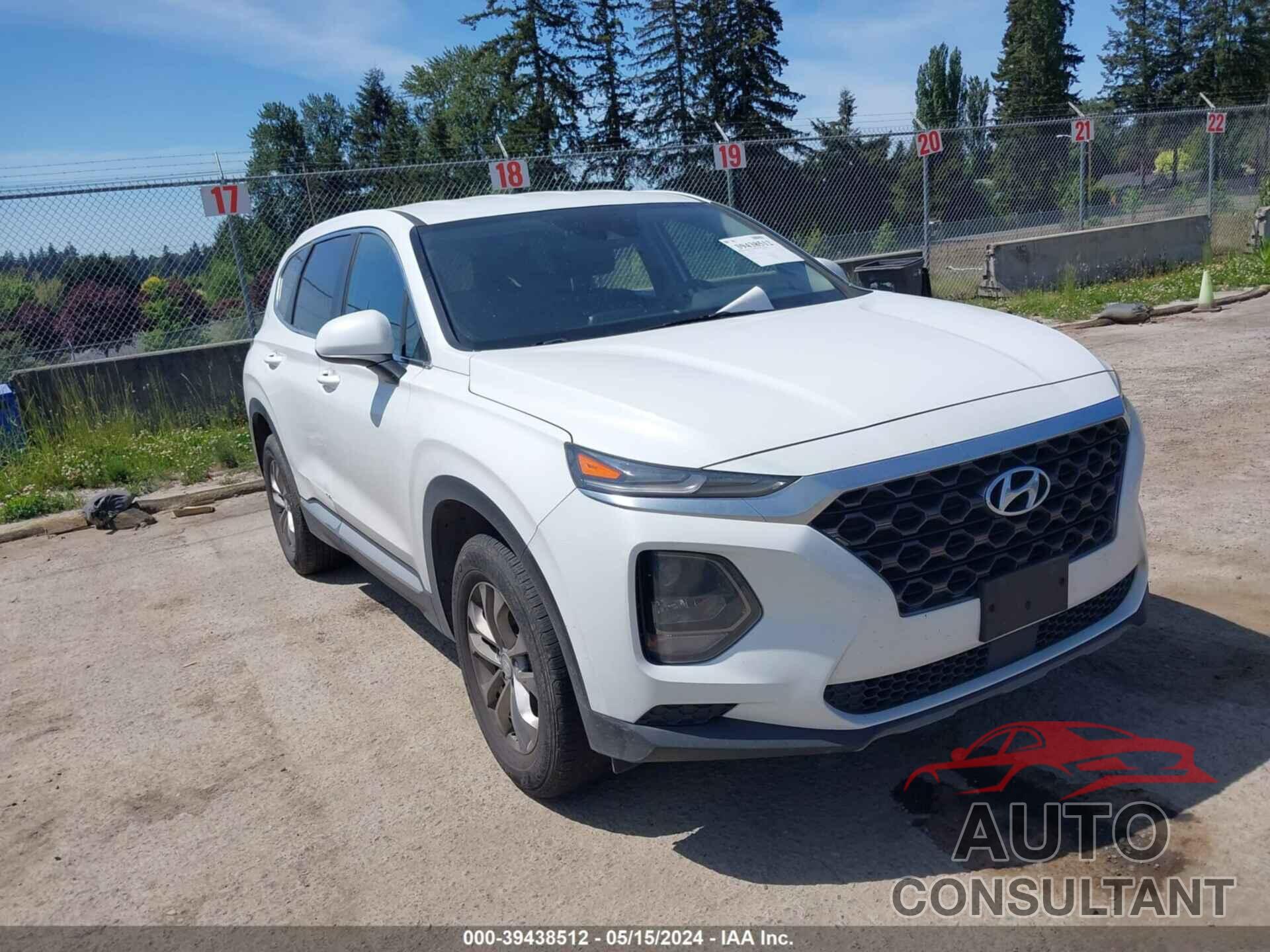 HYUNDAI SANTA FE 2019 - 5NMS2CAD9KH110781