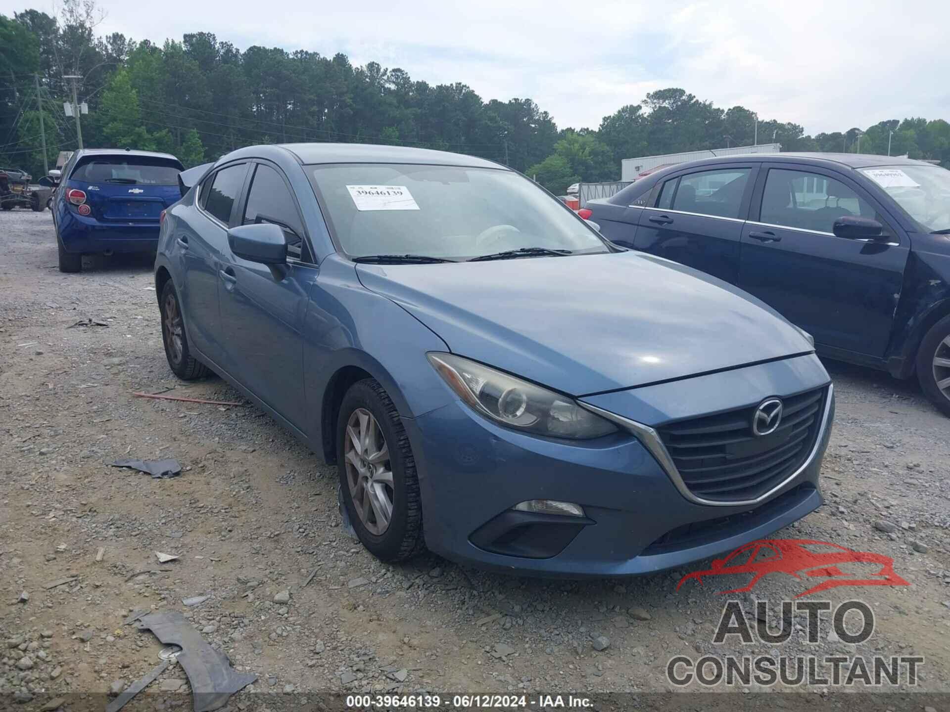 MAZDA MAZDA3 2016 - JM1BM1U70G1331160