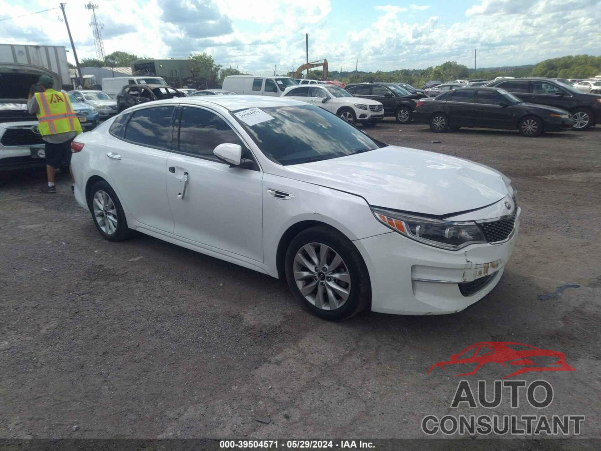 KIA OPTIMA 2016 - 5XXGU4L33GG107827