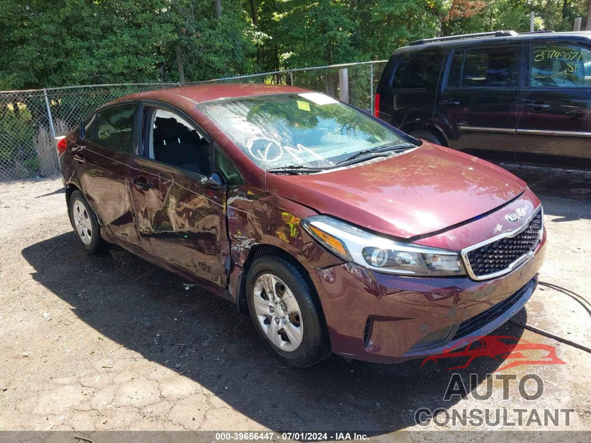 KIA FORTE 2017 - 3KPFK4A73HE016087