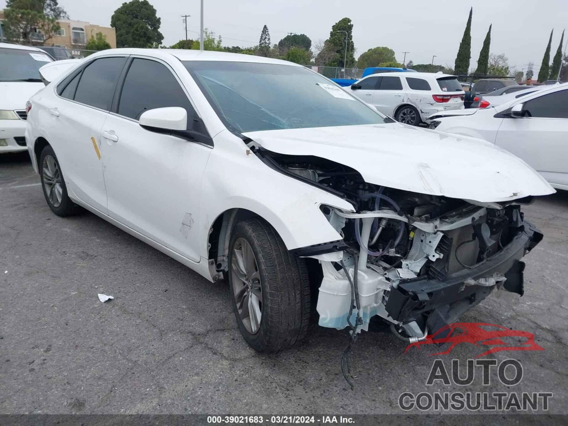 TOYOTA CAMRY 2016 - 4T1BF1FK0GU546835