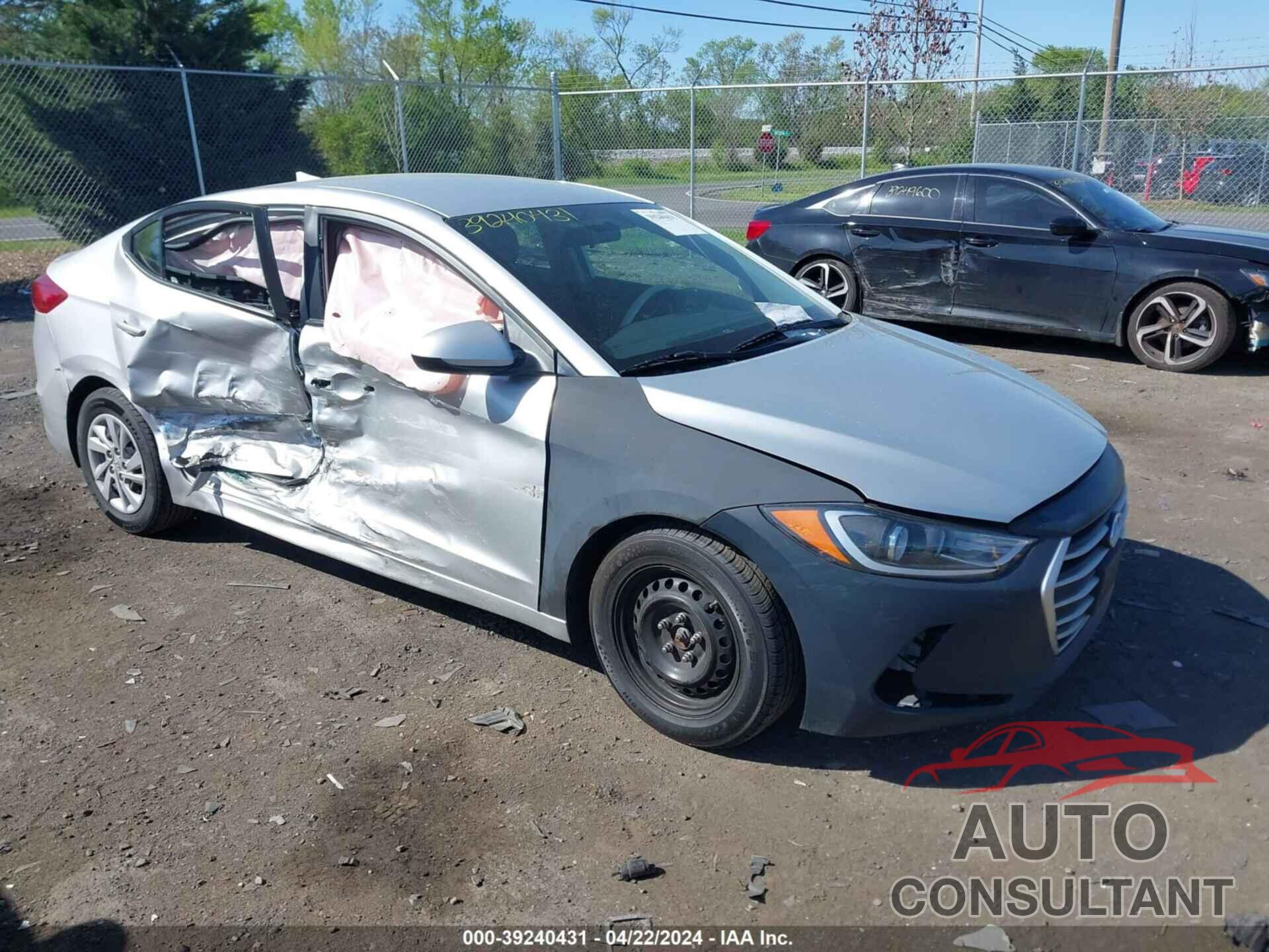 HYUNDAI ELANTRA 2018 - 5NPD74LF6JH380681