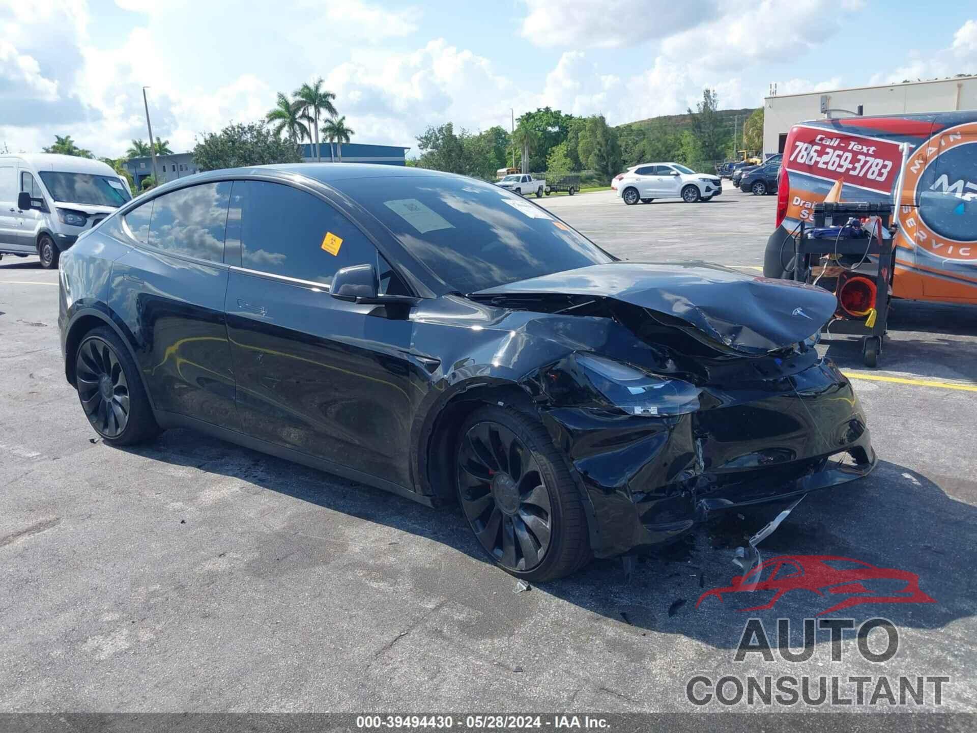 TESLA MODEL Y 2022 - 7SAYGDEF7NF505046