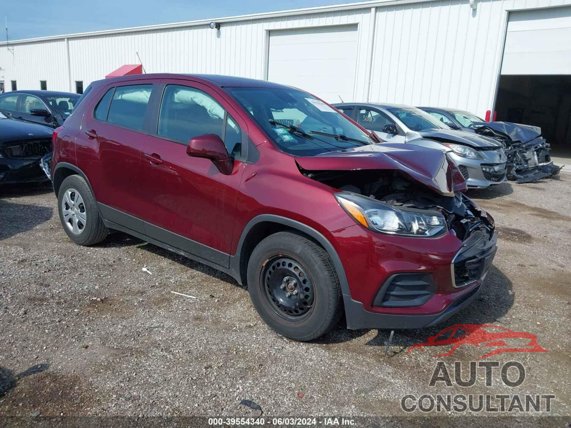 CHEVROLET TRAX 2017 - 3GNCJKSB3HL276358