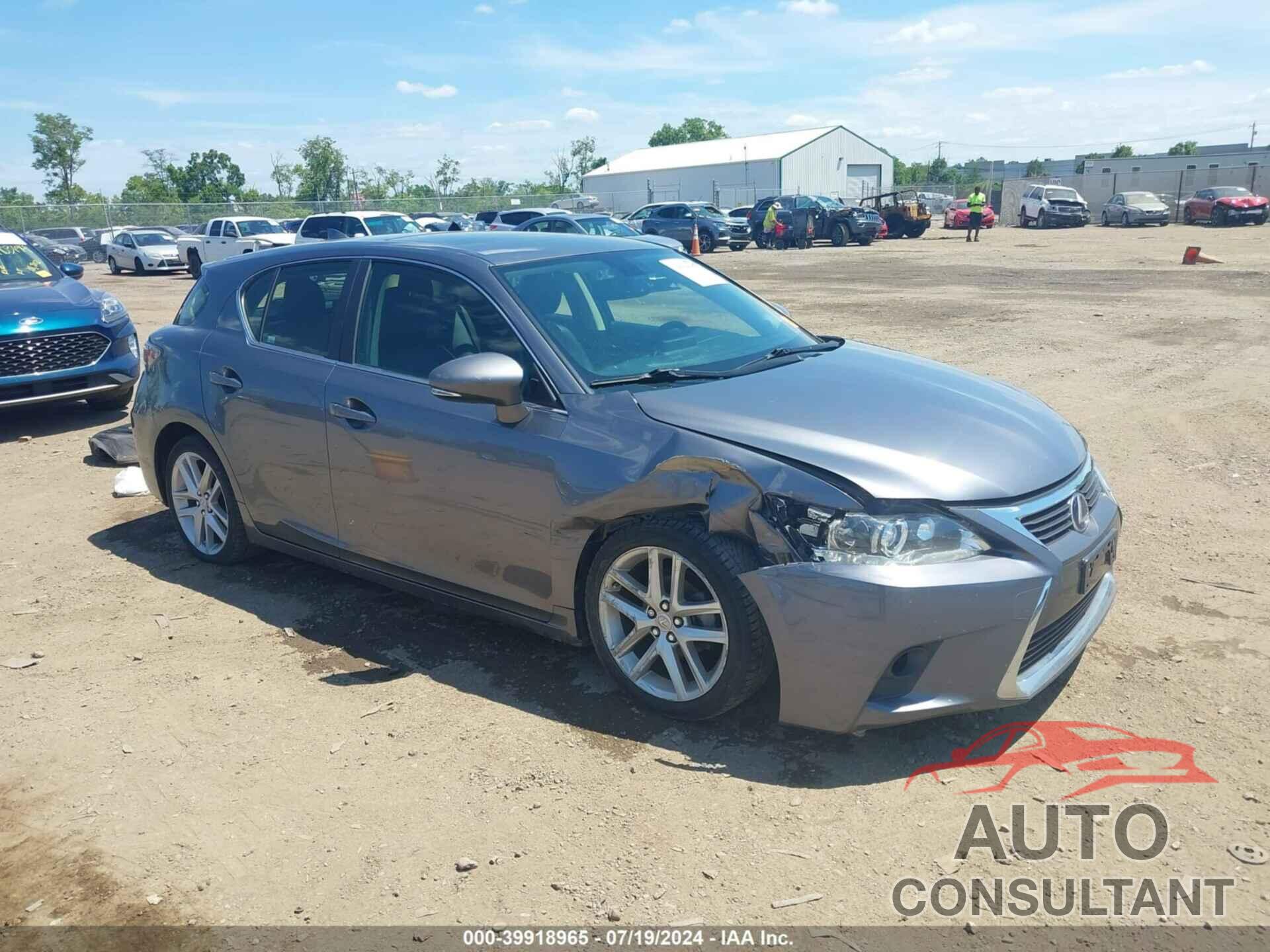 LEXUS CT 200H 2016 - JTHKD5BH3G2254067