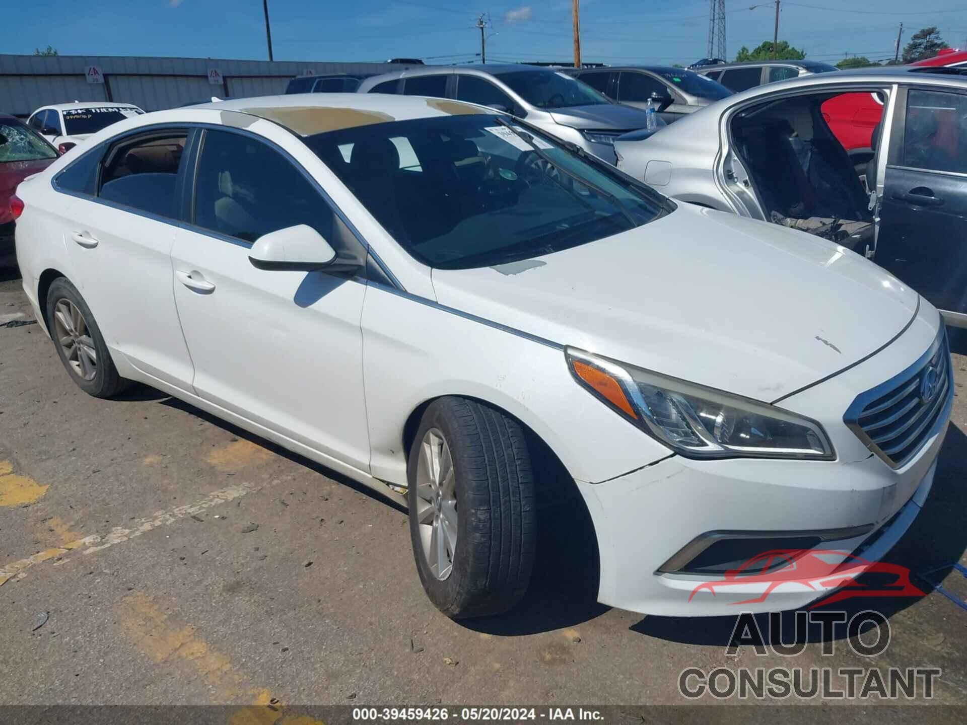 HYUNDAI SONATA 2016 - 5NPE24AF9GH316715