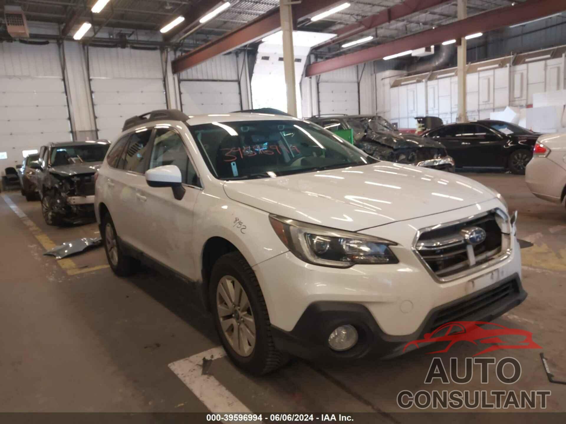 SUBARU OUTBACK 2019 - 4S4BSAFC1K3222201