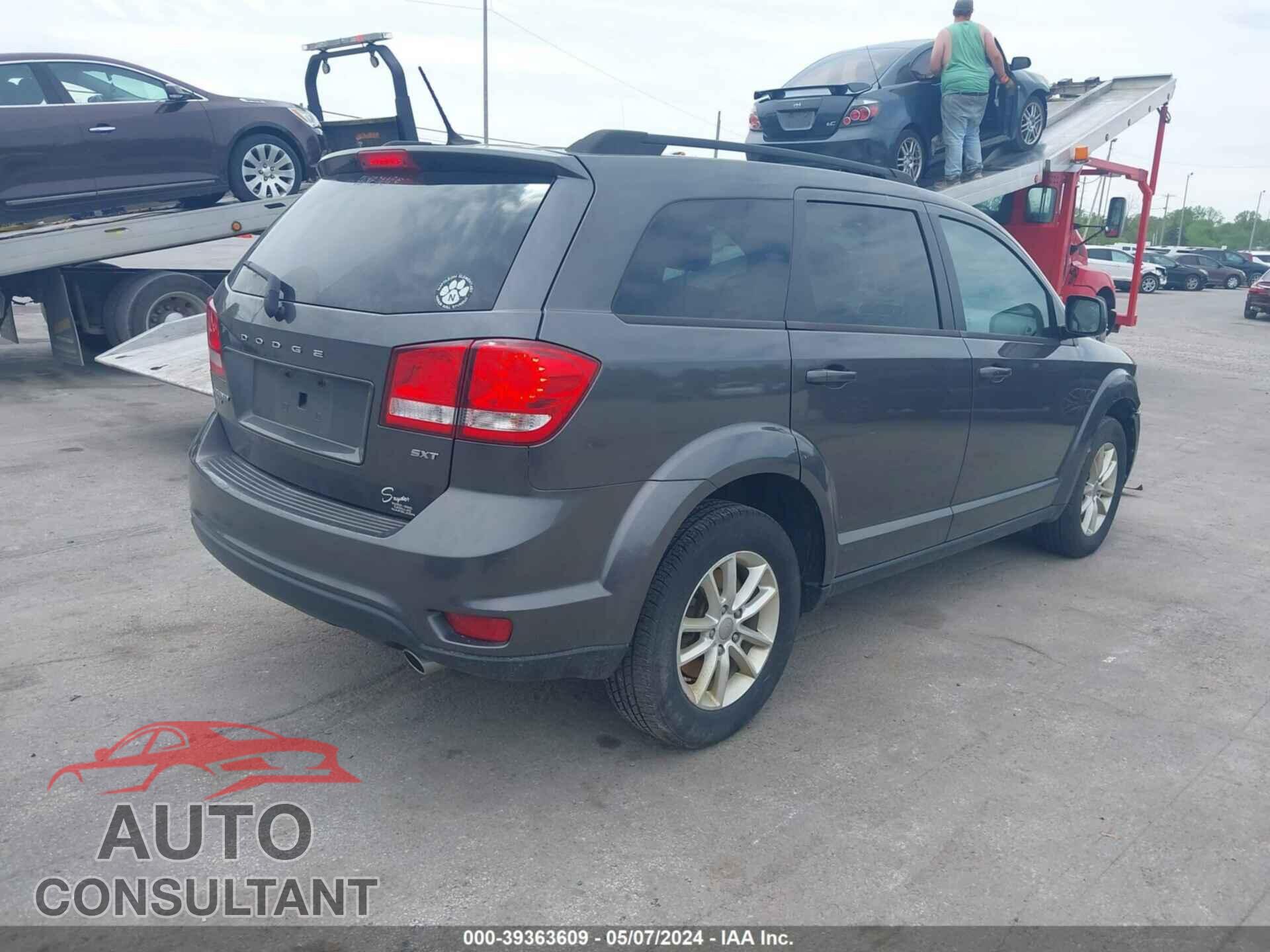 DODGE JOURNEY 2017 - 3C4PDDBG3HT528943