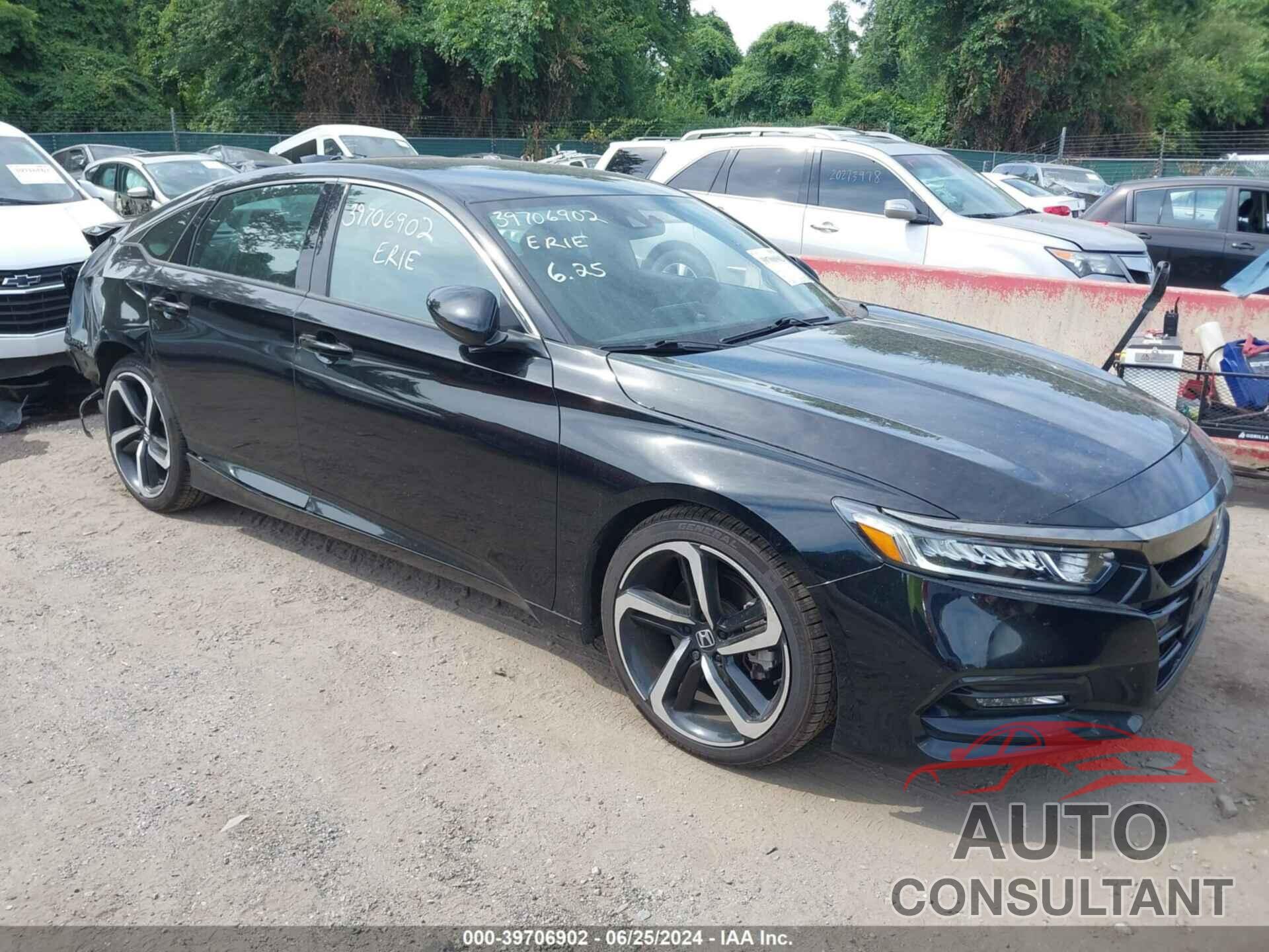 HONDA ACCORD 2018 - 1HGCV1F30JA266539