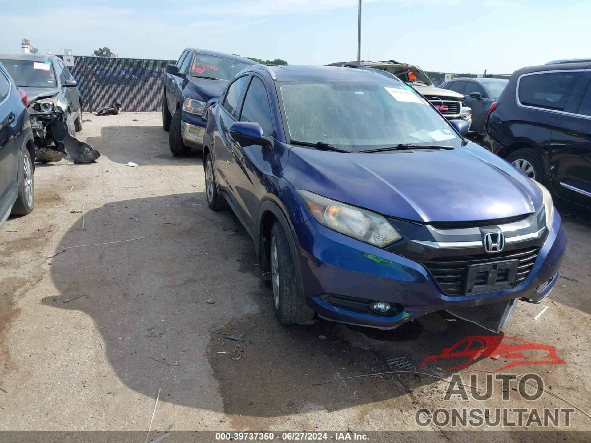 HONDA HR-V 2017 - 3CZRU5H74HM715425