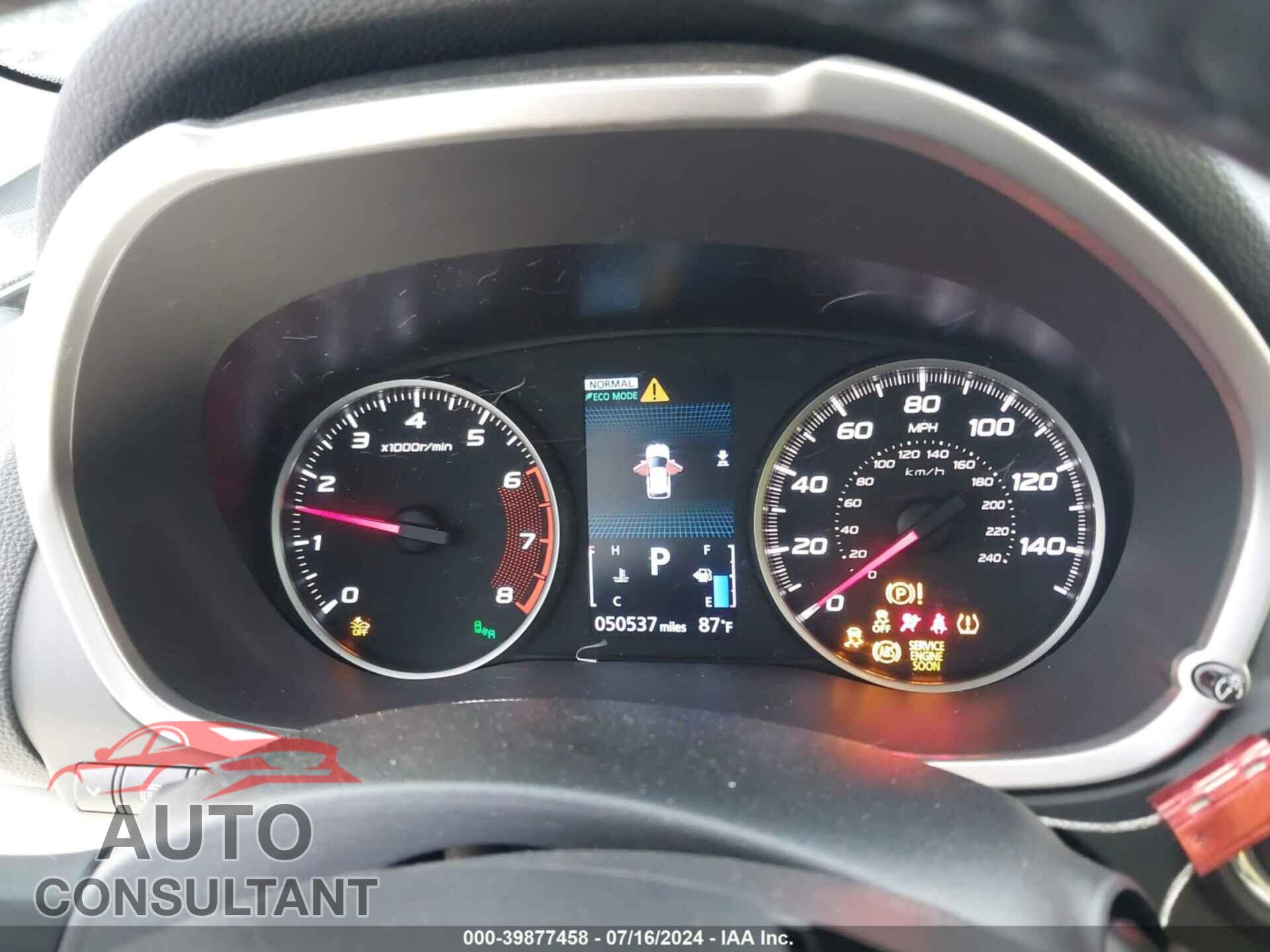 MITSUBISHI ECLIPSE CROSS 2022 - JA4ATWAA3NZ001064