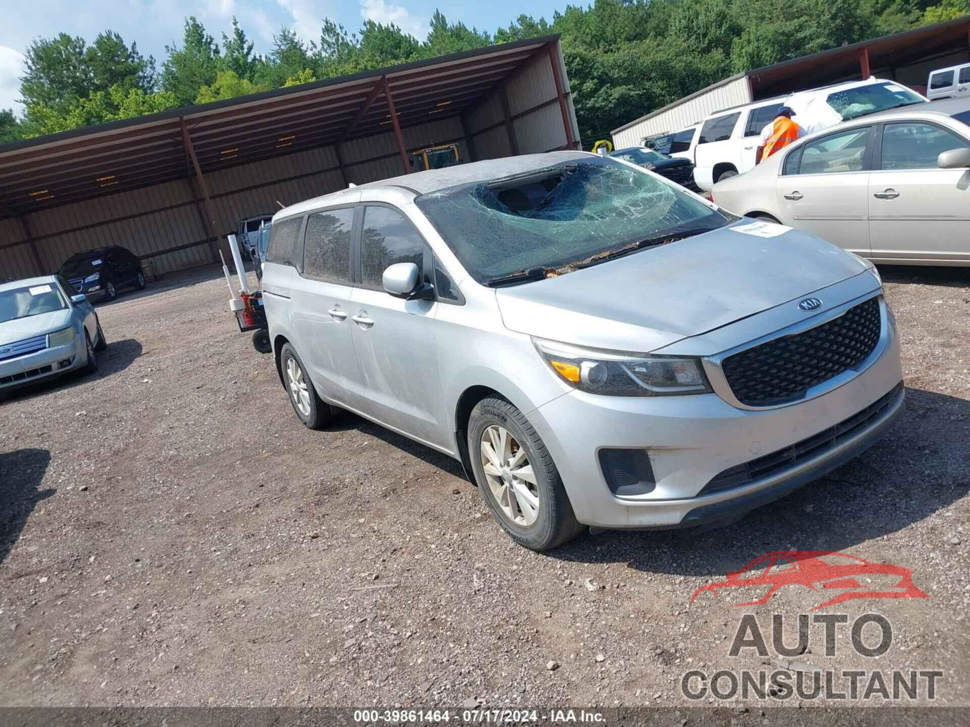 KIA SEDONA 2016 - KNDMA5C13G6158677