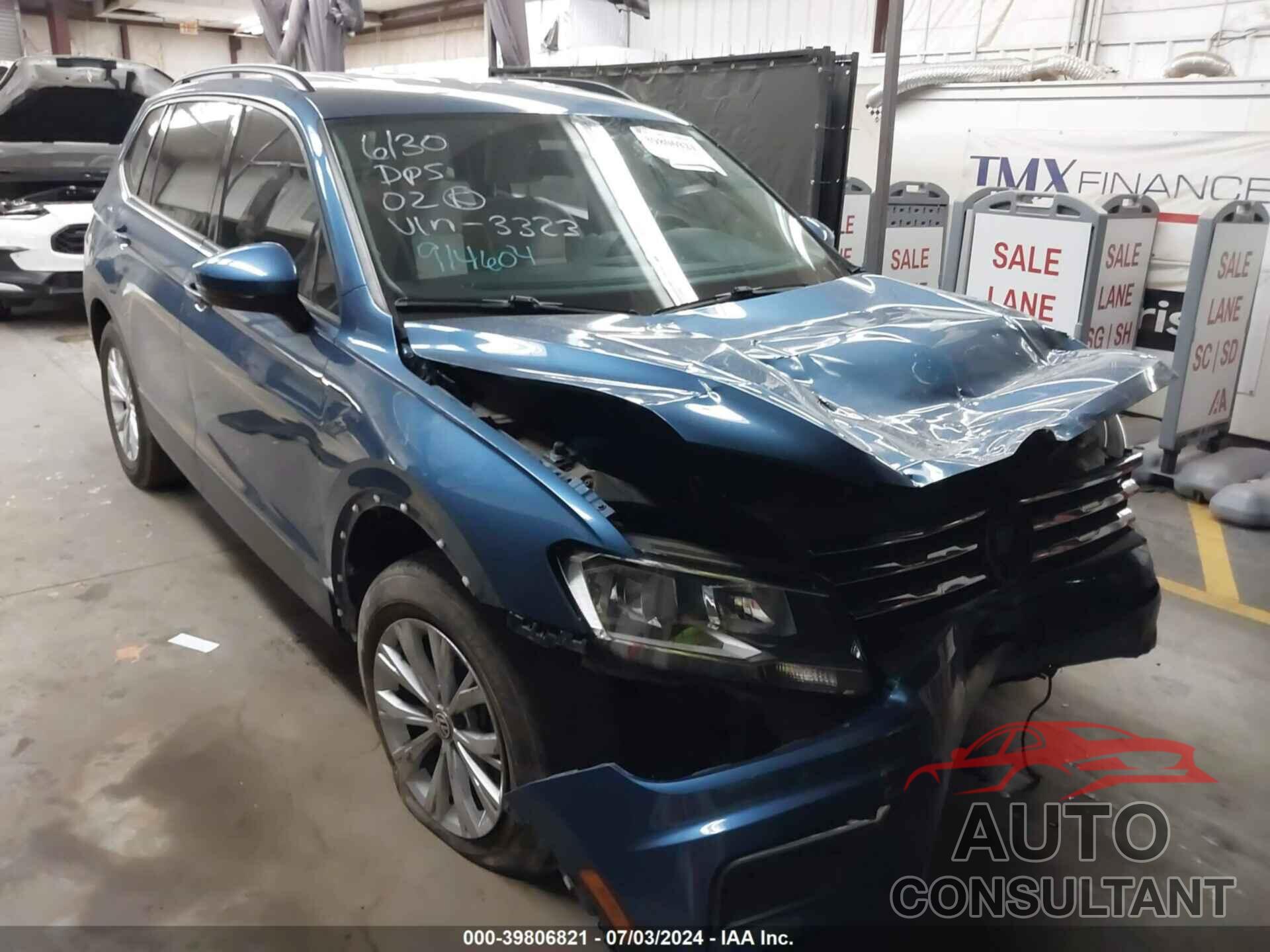 VOLKSWAGEN TIGUAN 2019 - 3VV1B7AX2KM083323