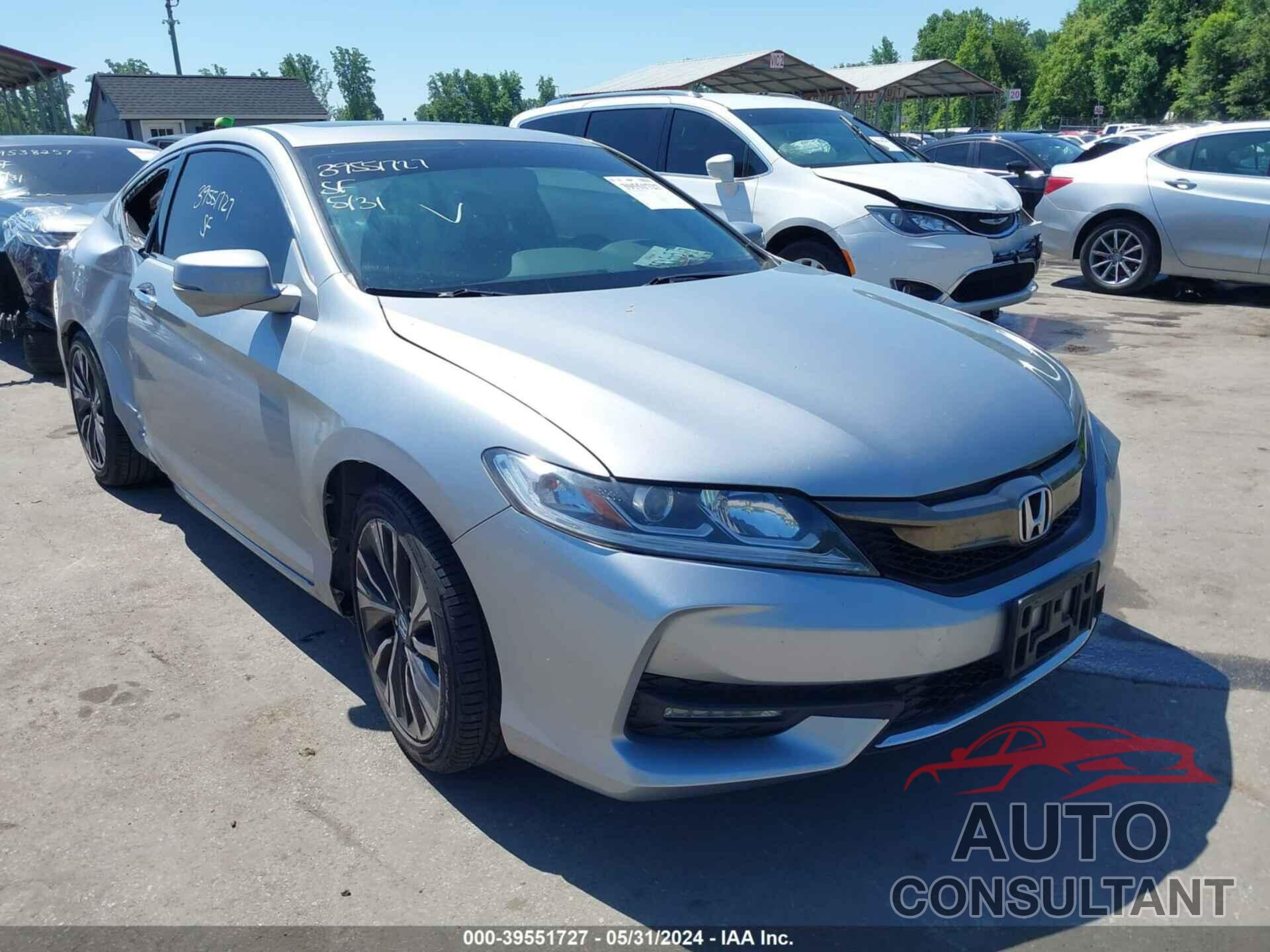 HONDA ACCORD 2017 - 1HGCT1B82HA009013
