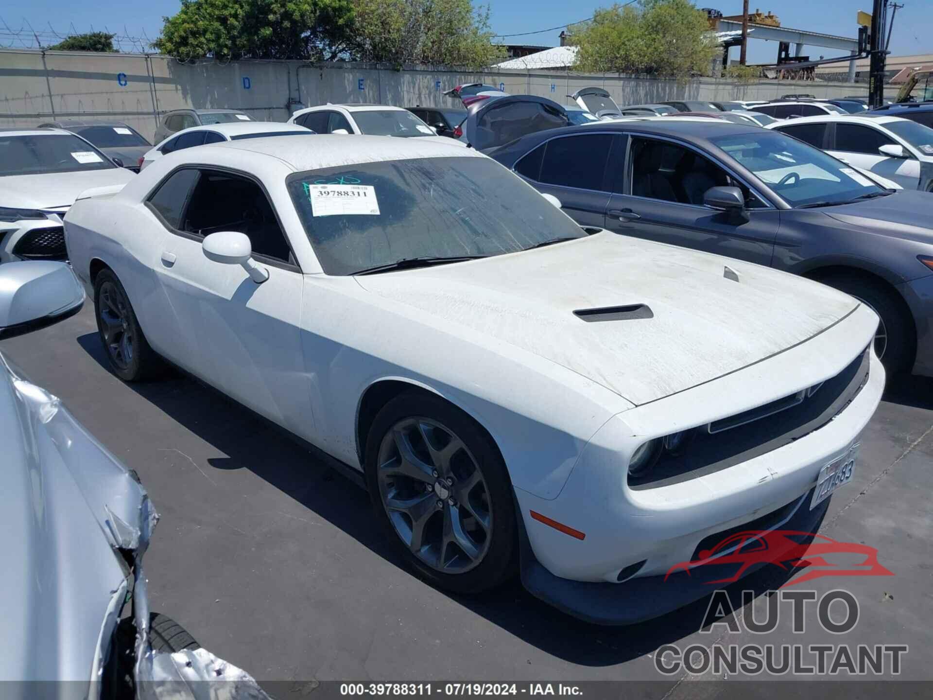 DODGE CHALLENGER 2016 - 2C3CDZAG6GH345819