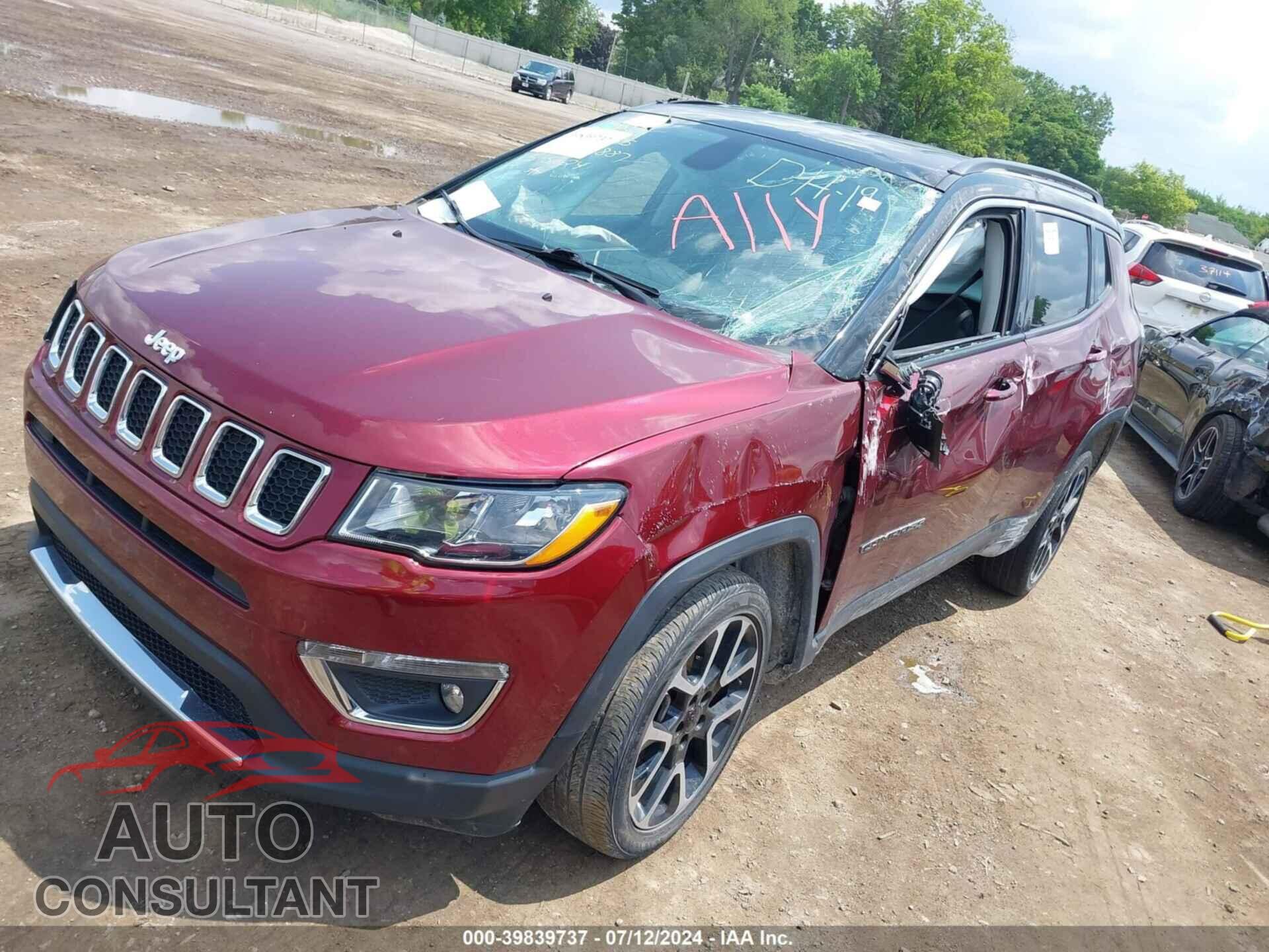JEEP COMPASS 2020 - 3C4NJDCB1LT245887
