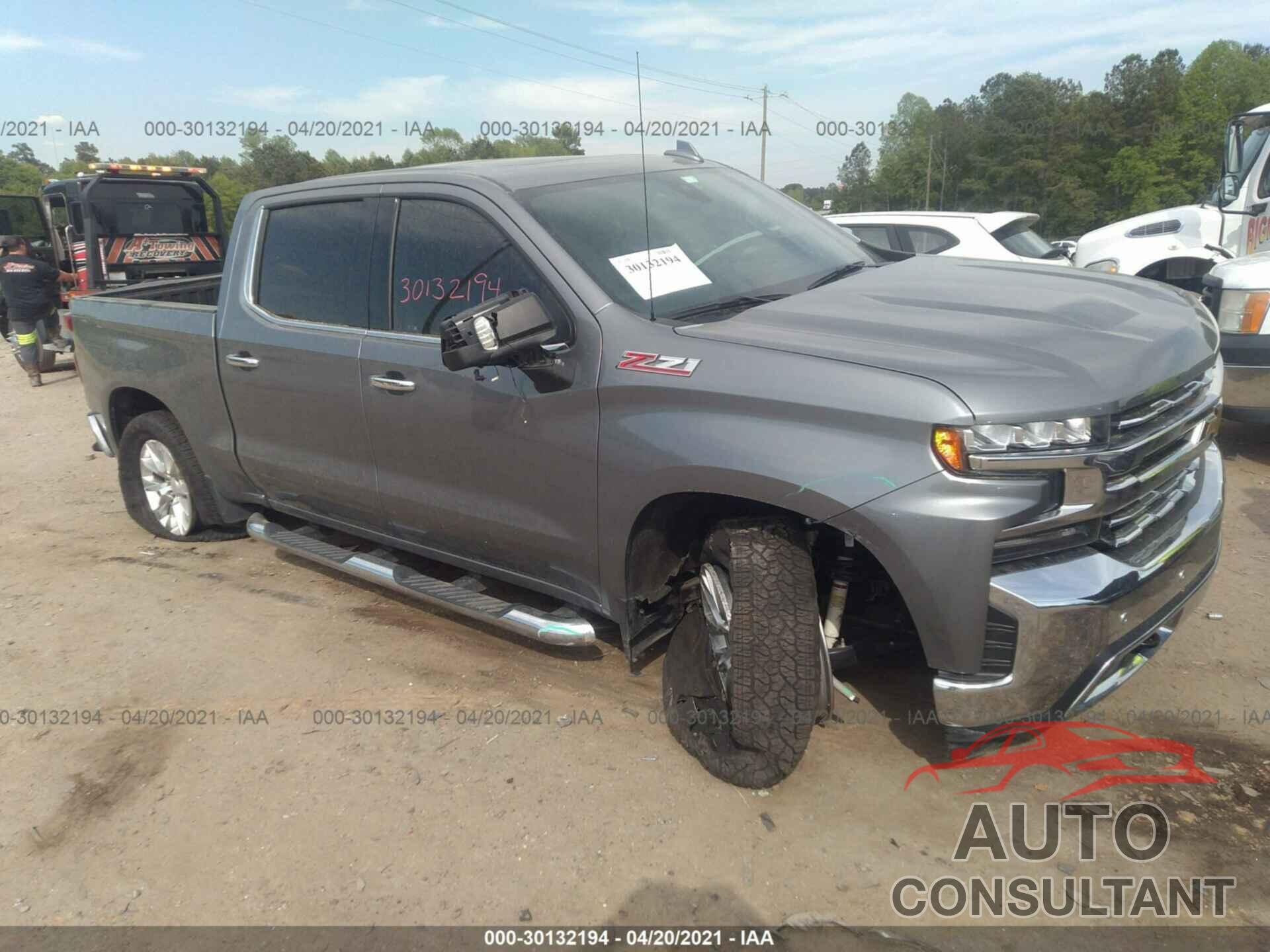CHEVROLET SILVERADO 1500 2020 - 1GCUYGED9LZ242249