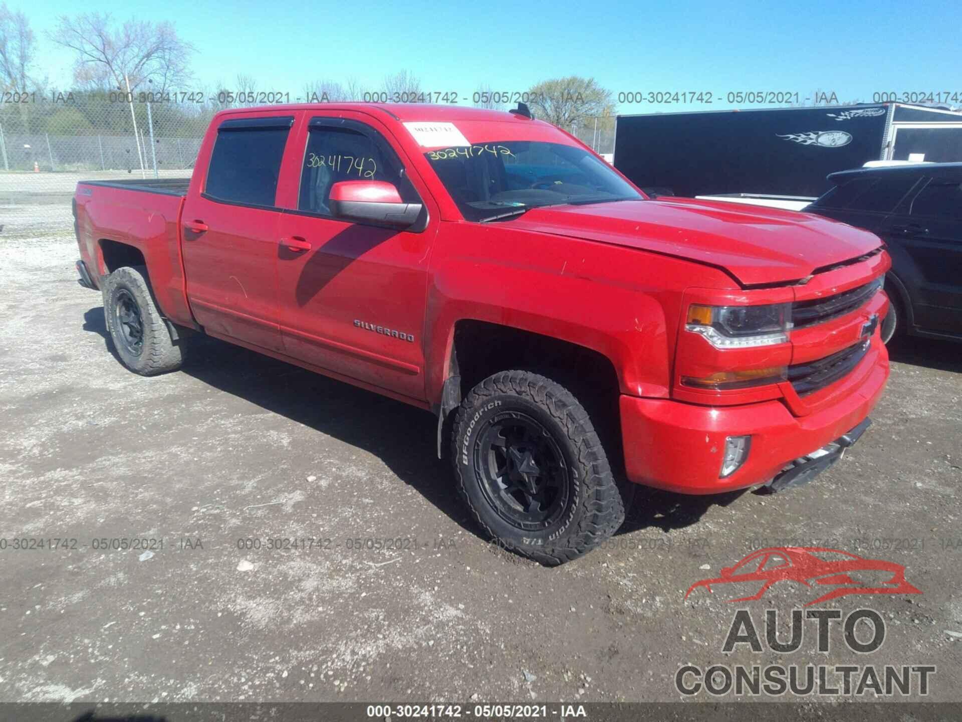 CHEVROLET SILVERADO 1500 2017 - 3GCUKRECXHG147372