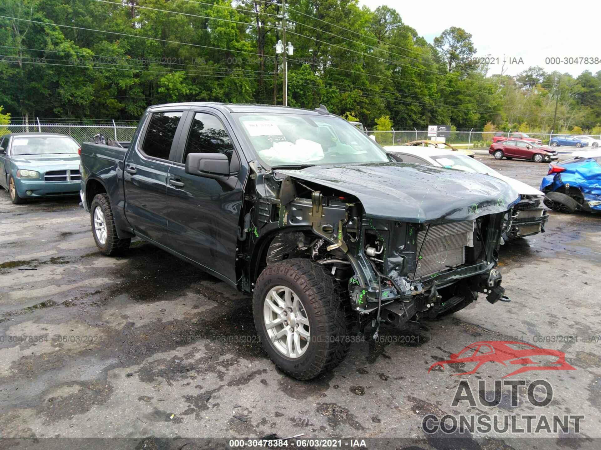 CHEVROLET SILVERADO 1500 2021 - 1GCUYAEF7MZ206043