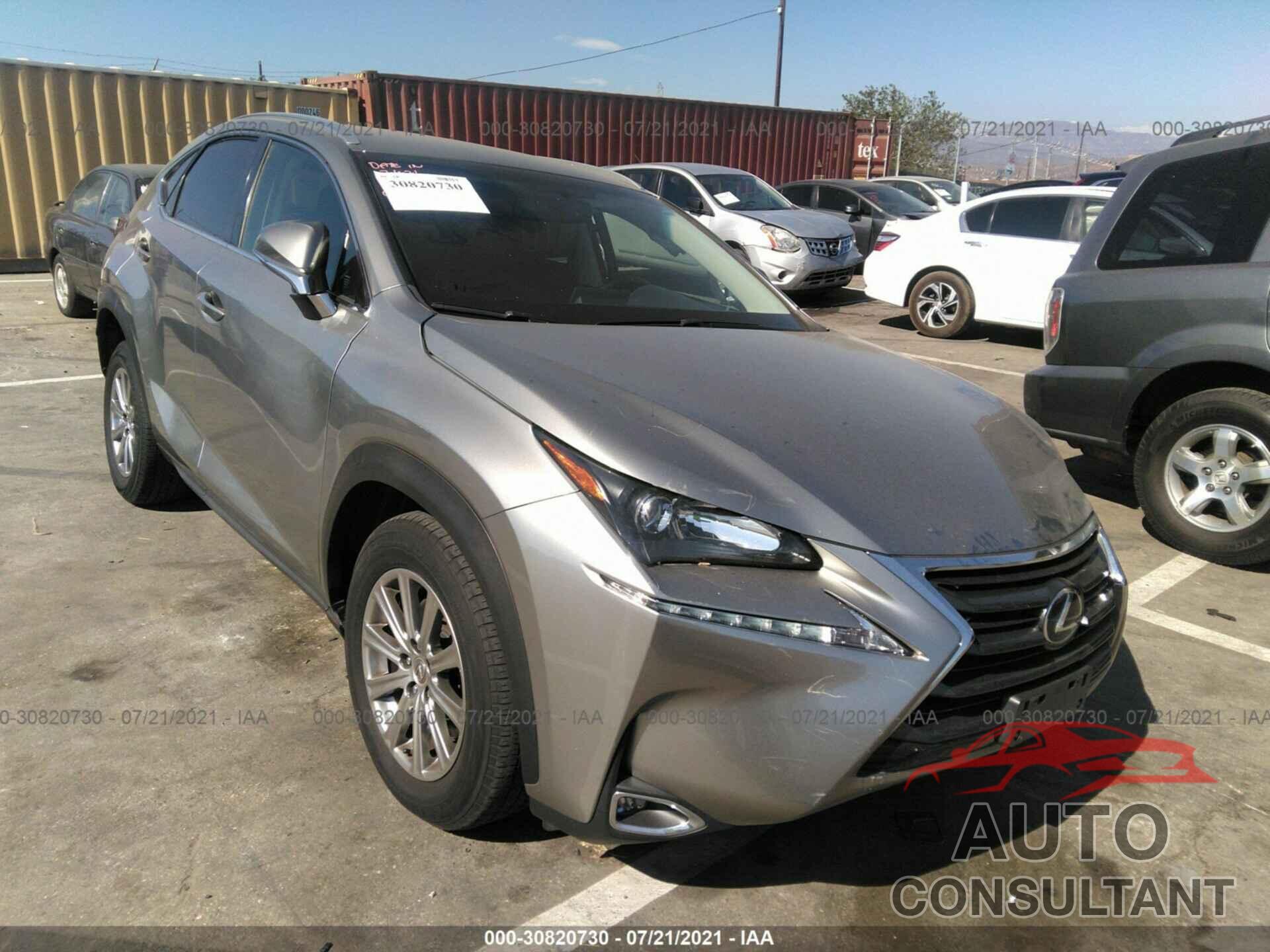 LEXUS NX 2017 - JTJYARBZ3H2059346