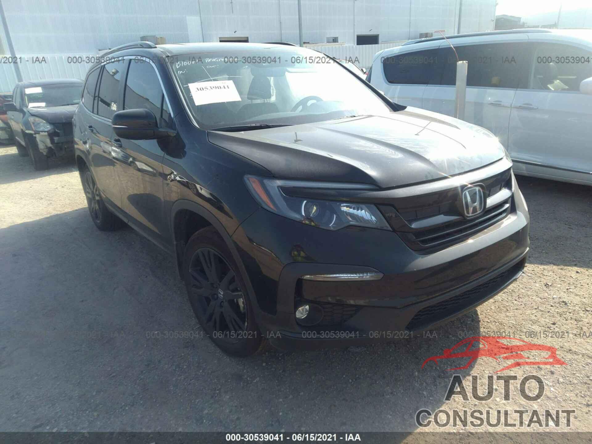 HONDA PILOT 2021 - 5FNYF5H24MB009859