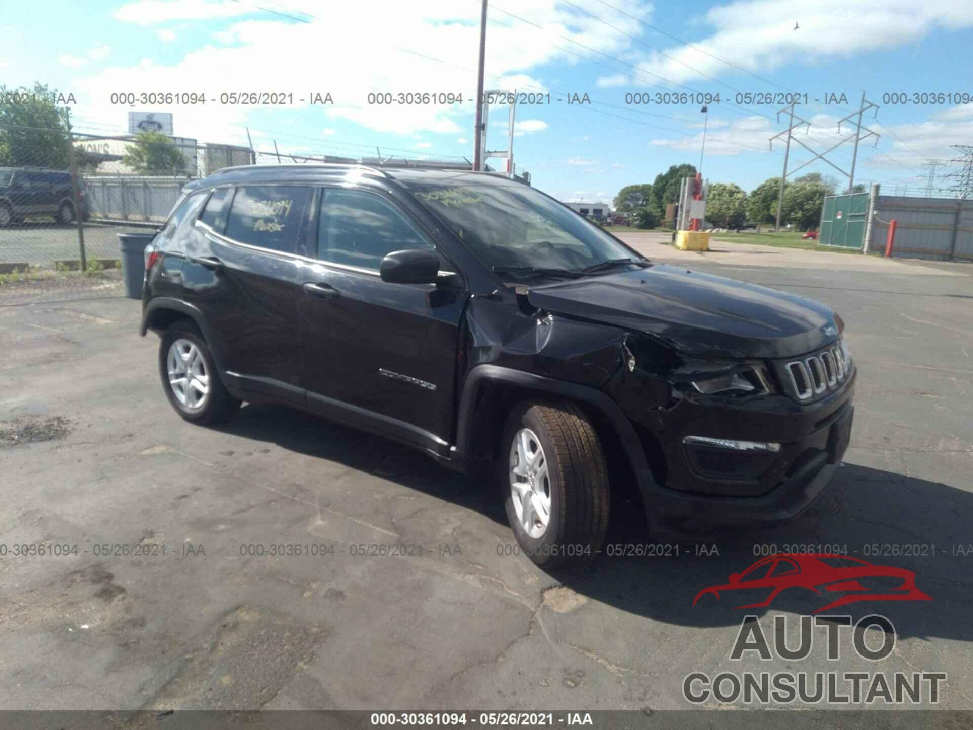 JEEP COMPASS 2017 - 3C4NJCAB1HT658297
