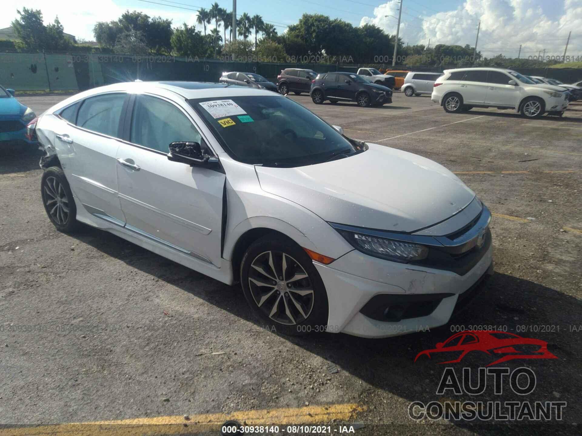 HONDA CIVIC SEDAN 2016 - 19XFC1F99GE022318