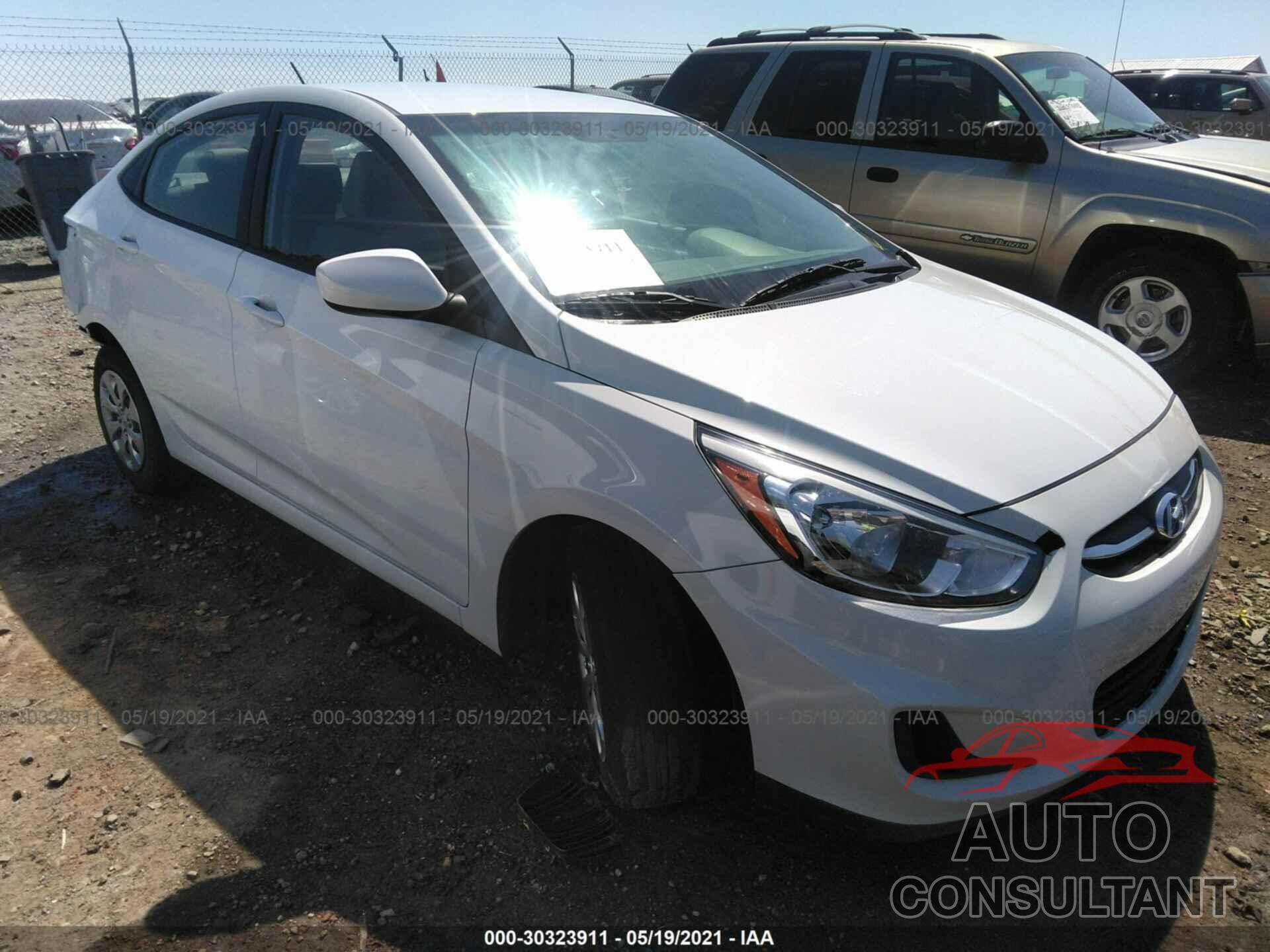 HYUNDAI ACCENT 2017 - KMHCT4AE7HU371176