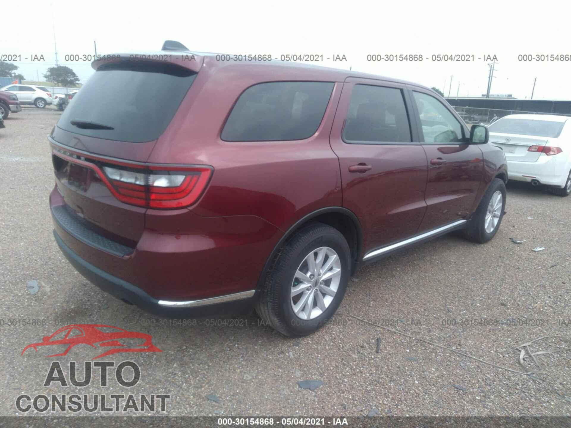 DODGE DURANGO 2019 - 1C4RDHAG0KC721815