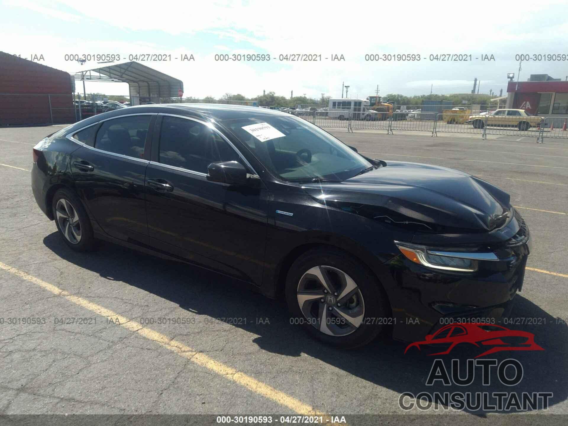 HONDA INSIGHT 2019 - 19XZE4F54KE017316