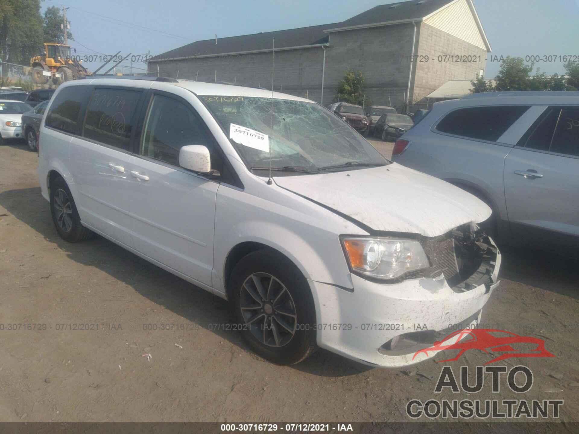 DODGE GRAND CARAVAN 2017 - 2C4RDGCG3HR800211