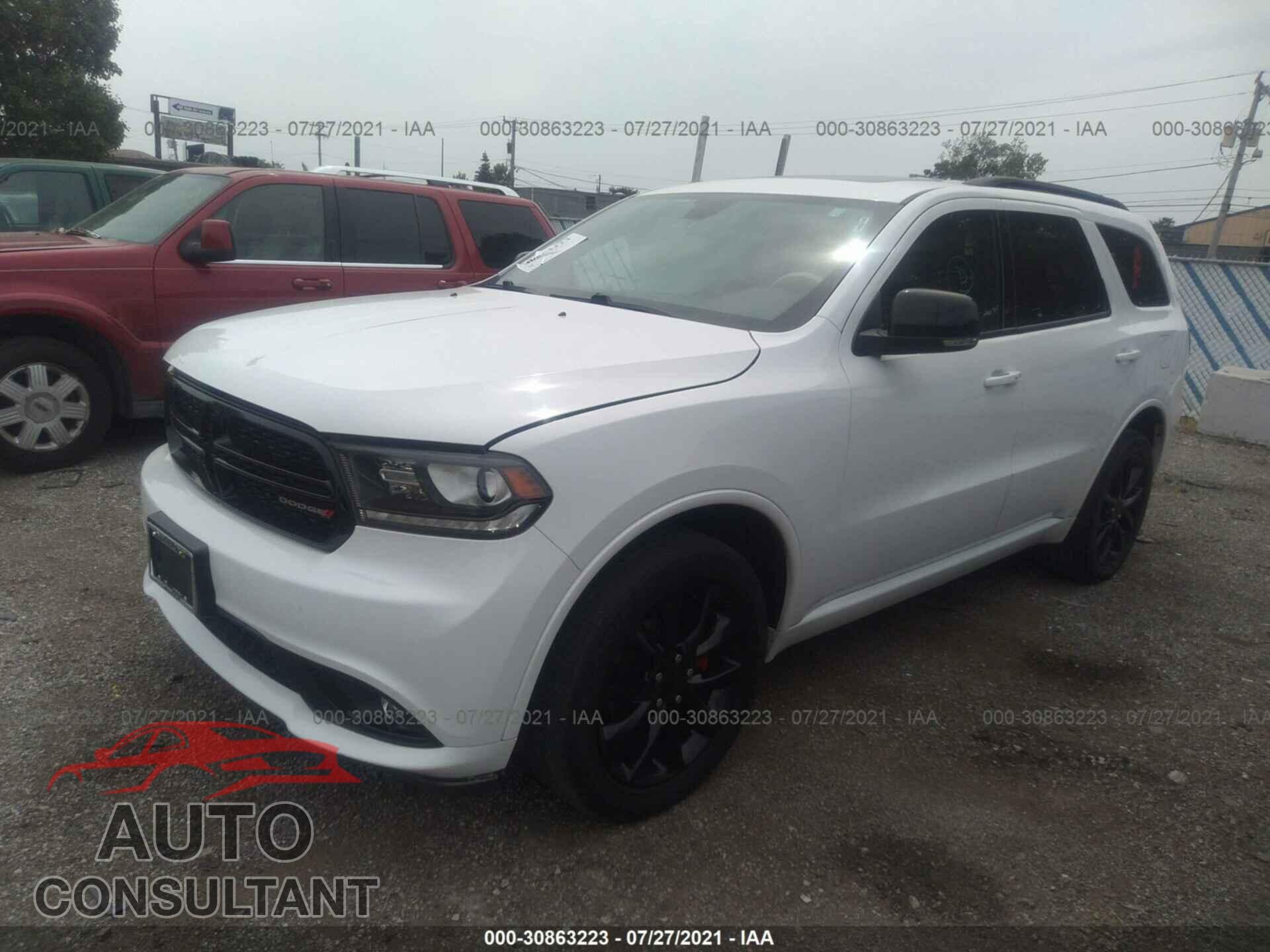 DODGE DURANGO 2017 - 1C4RDJDGXHC710025