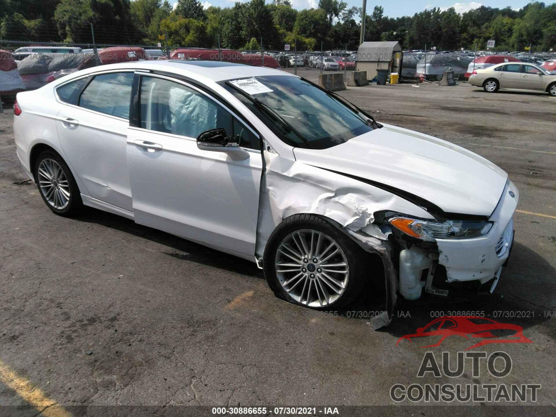 FORD FUSION 2016 - 3FA6P0T97GR230974