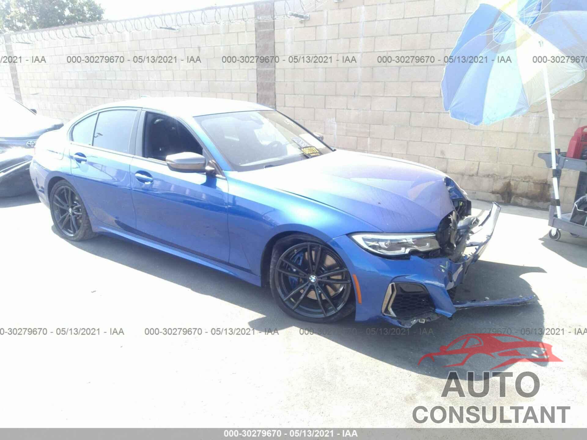 BMW 3 SERIES 2020 - WBA5U7C08LFJ36549