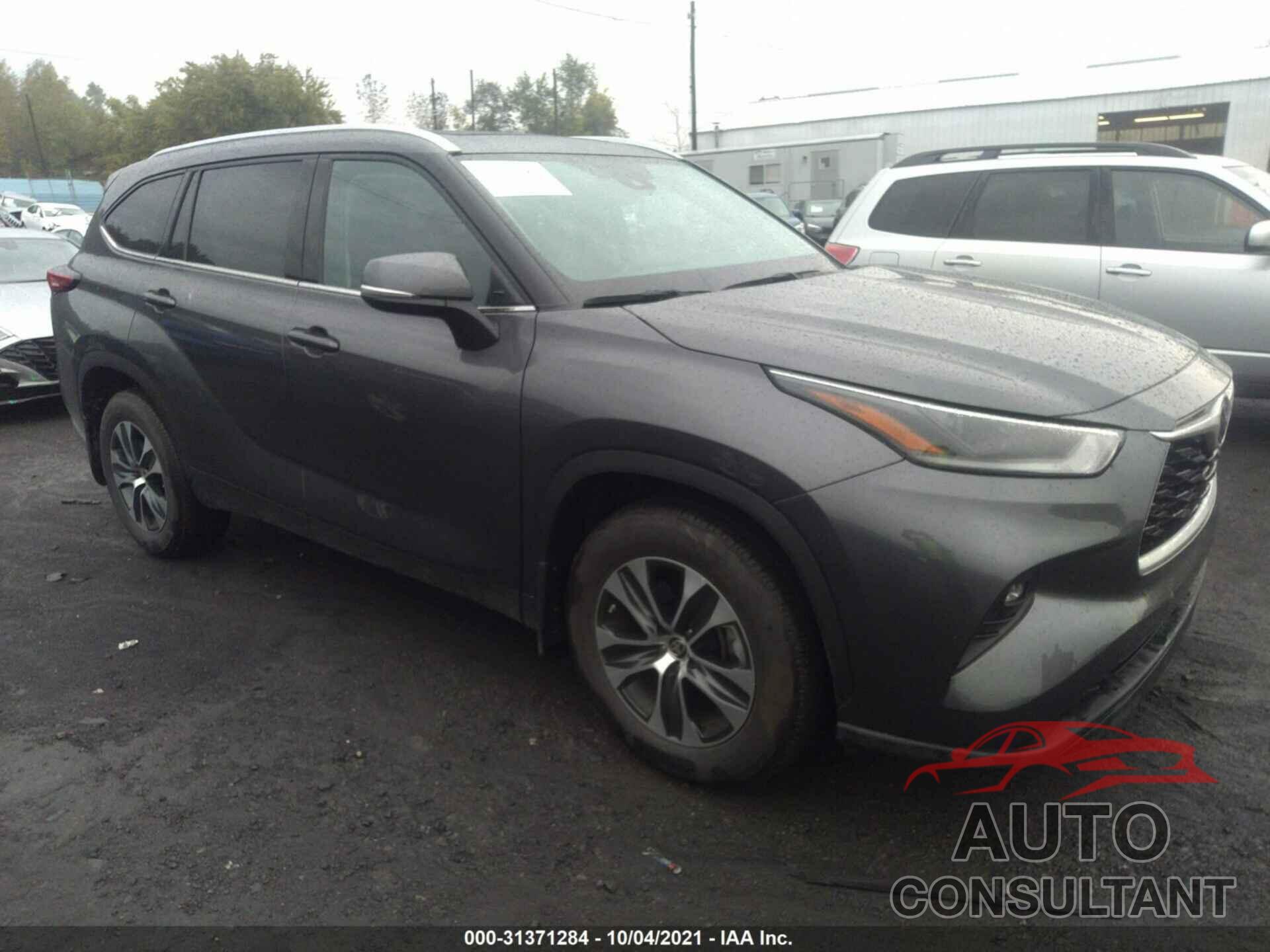 TOYOTA HIGHLANDER 2021 - 5TDGZRBH4MS543446