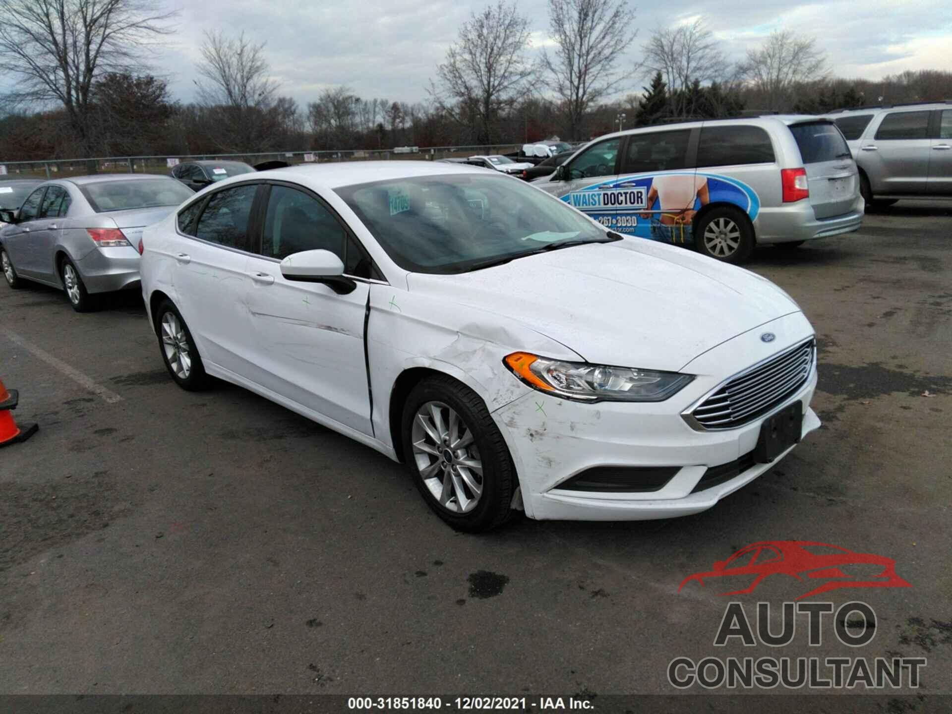 FORD FUSION 2017 - 3FA6P0H73HR117550